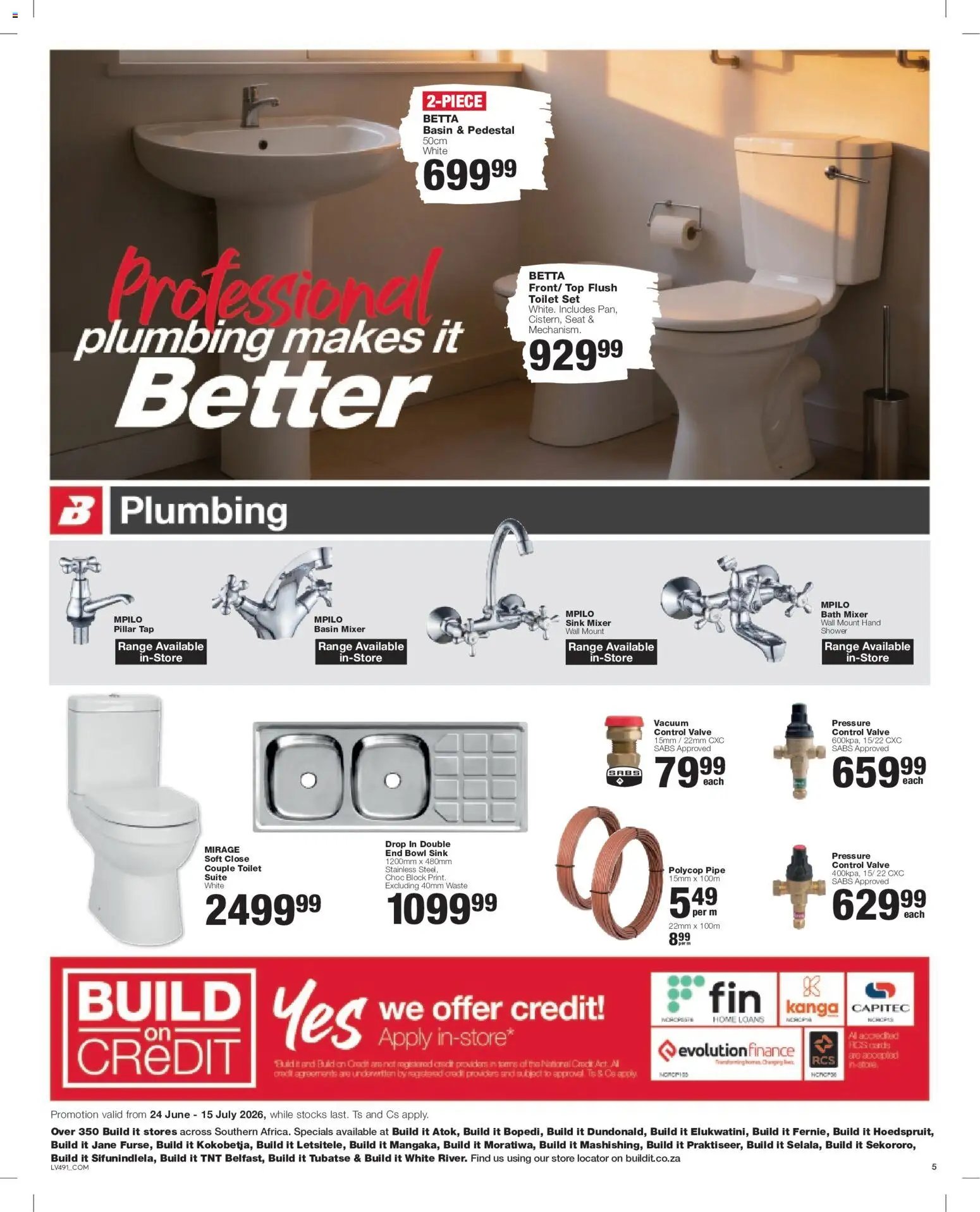 Build It Specials
