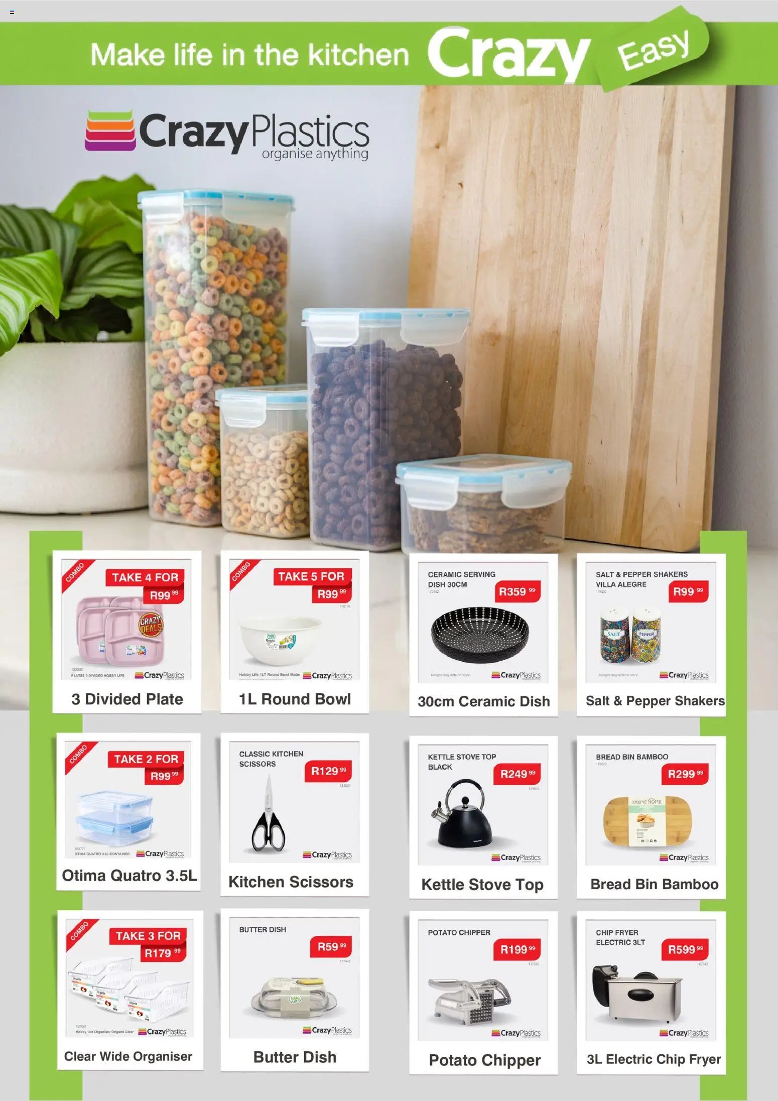 Crazy Plastics Specials