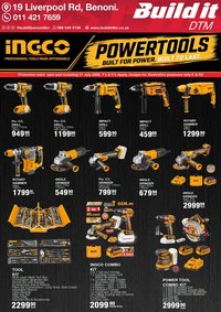 Build It Gauteng - INGCO Power Tools