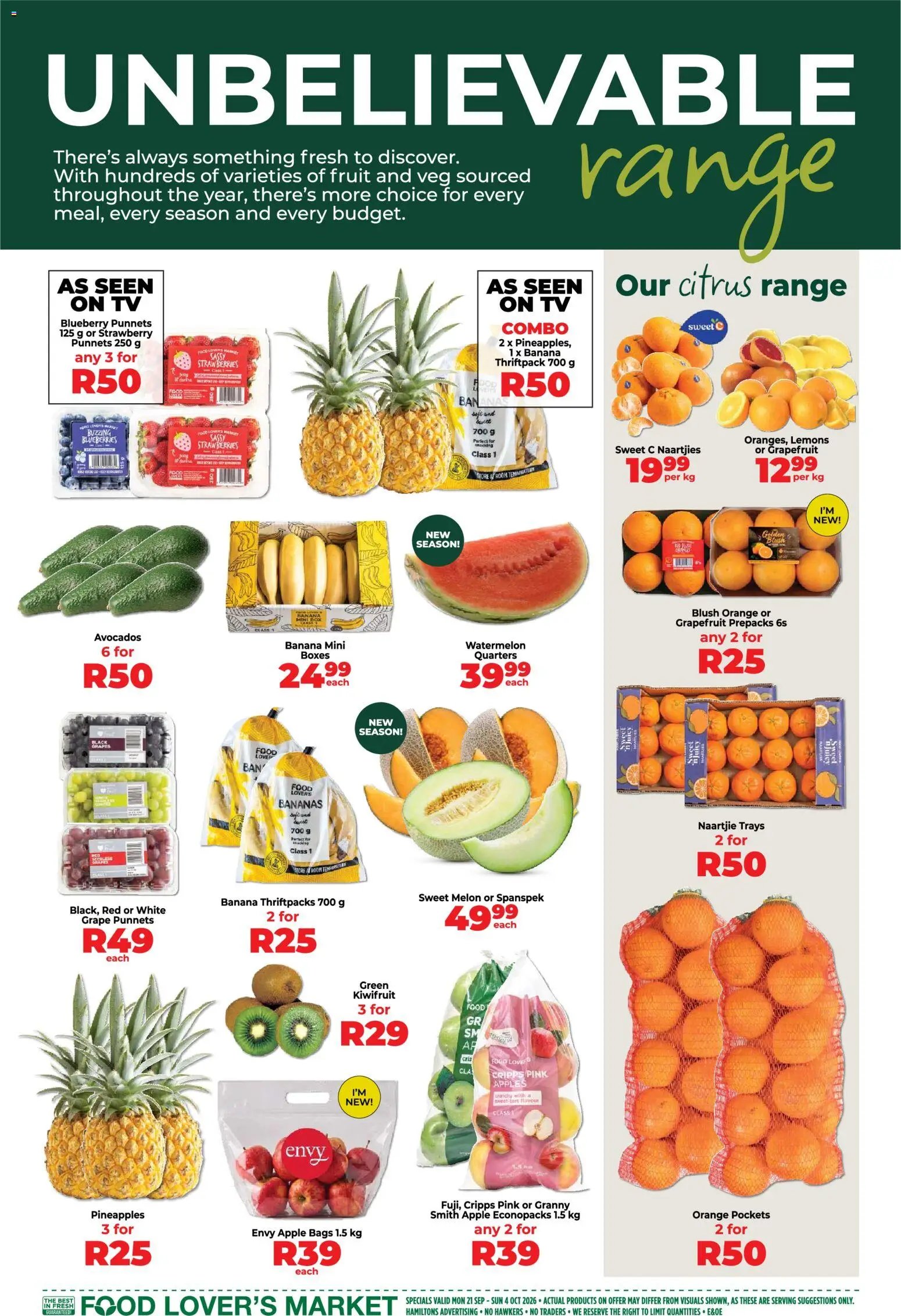 Food Lover's Market KwaZulu-Natal - Weekly Specials