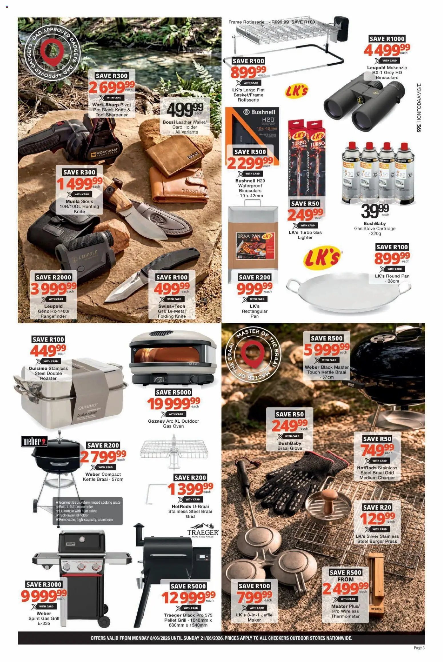 Checkers - Outdoor Father's Day Promotion