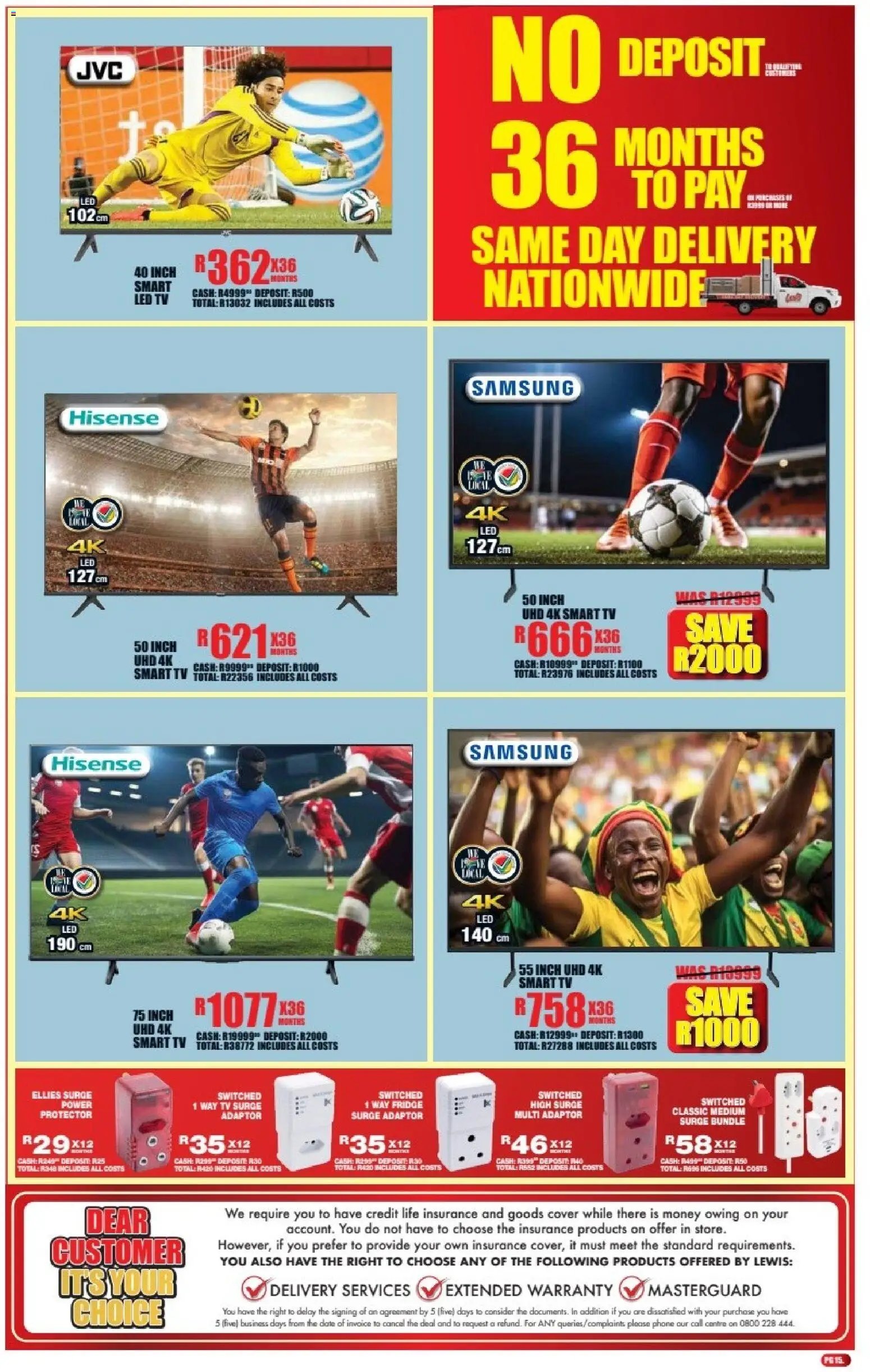 Lewis Stores Specials