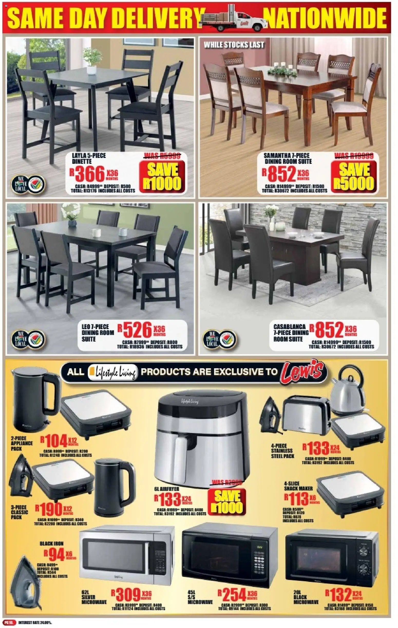 Lewis Stores Specials