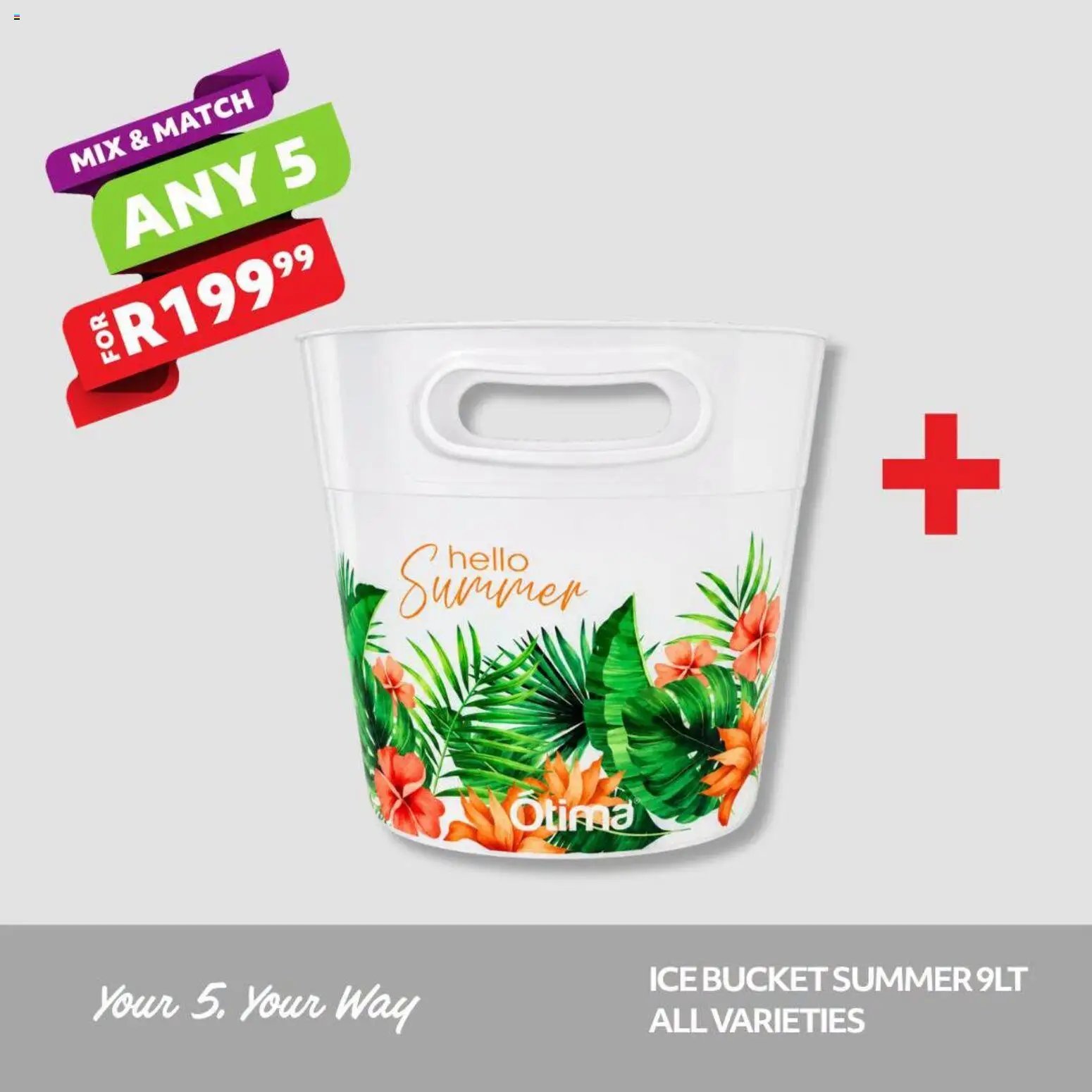 Crazy Plastics Mix & Match Combo