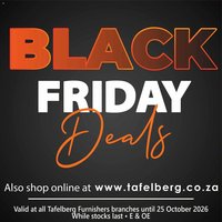 Tafelberg Furnishers Black Friday