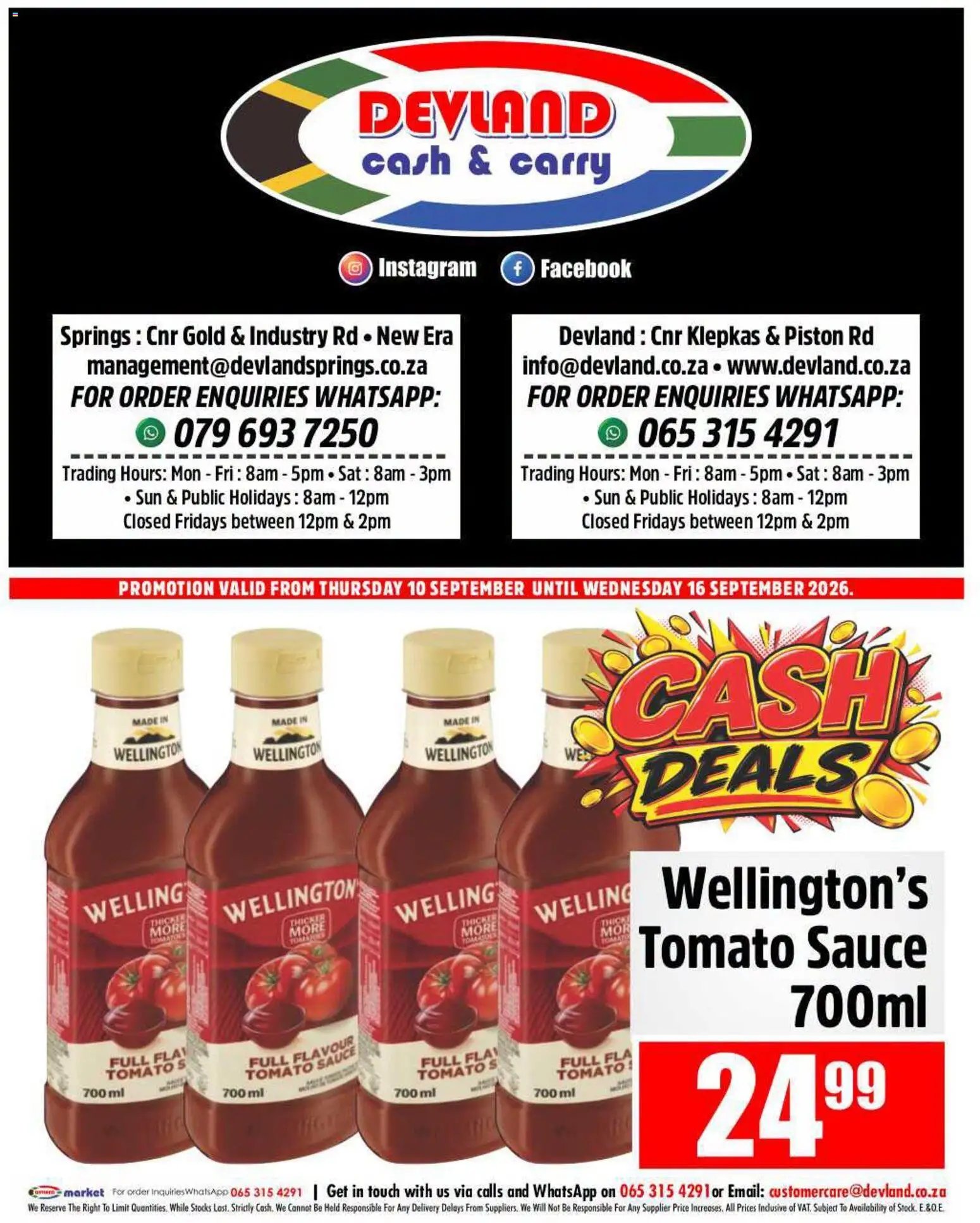 Devland Cash Deals