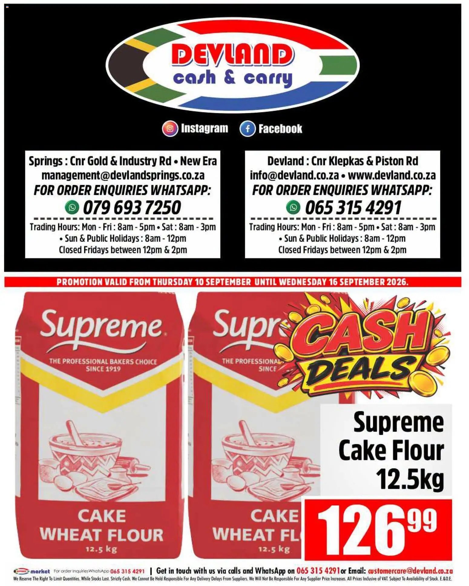 Devland Cash Deals