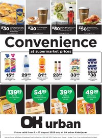 OK Foods Eastern Cape - OK Urban (2025-08-06 - 2025-08-17)