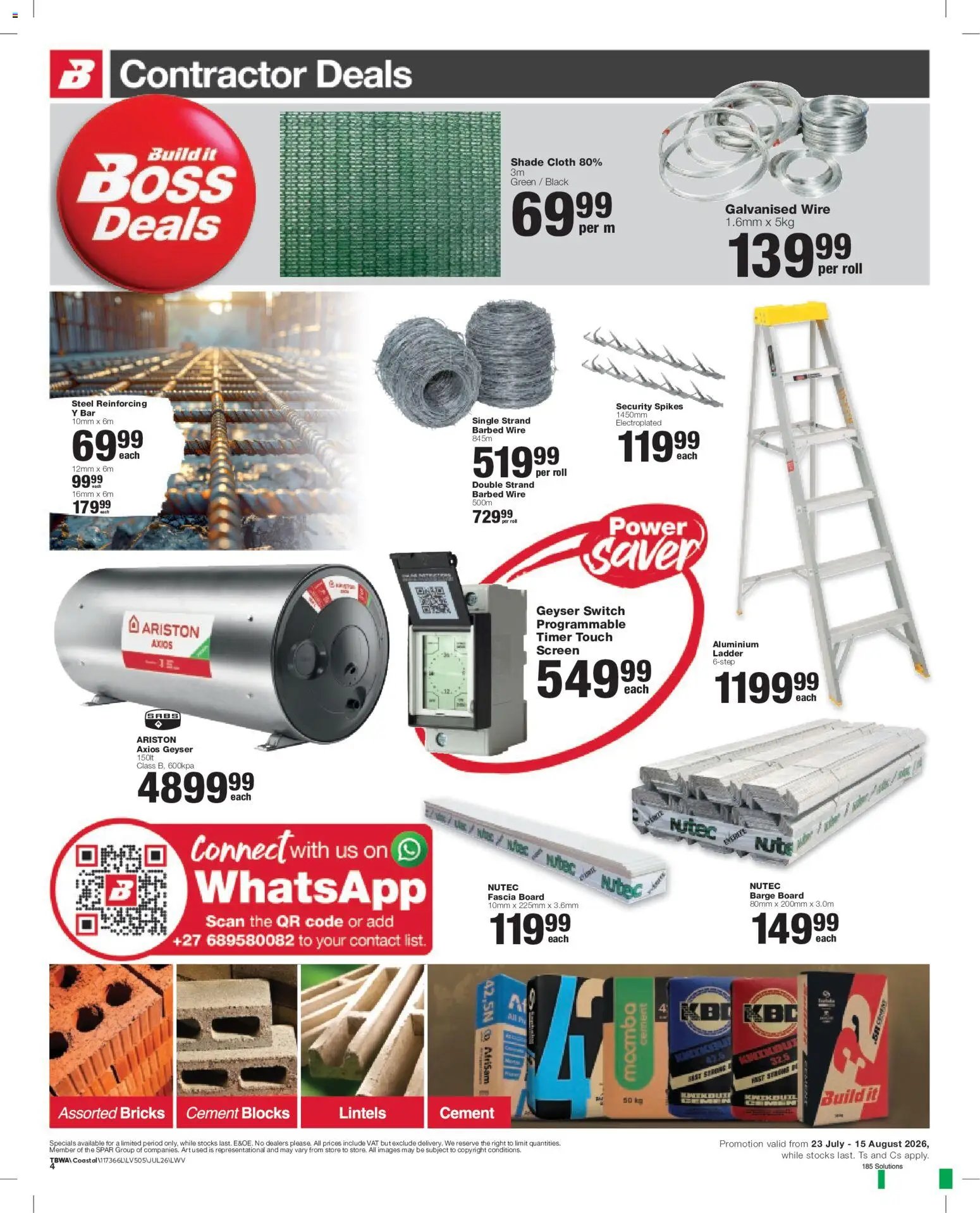 Build It Specials
