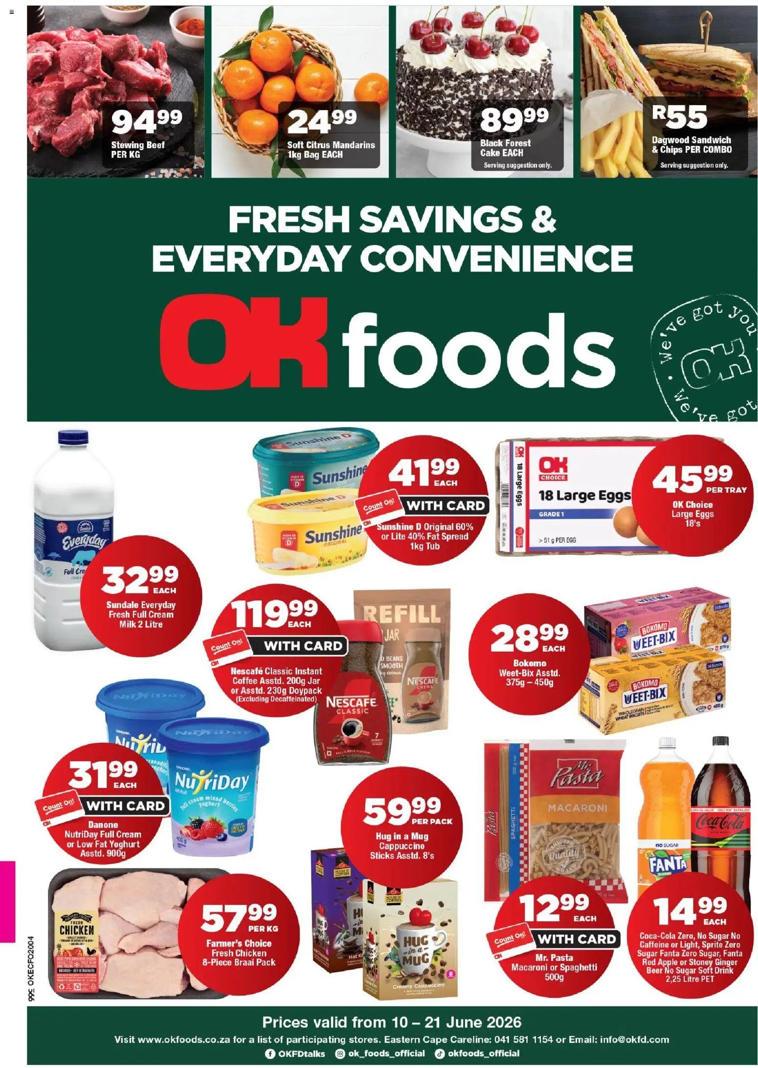 OK Foods - Eastern Cape - Specials