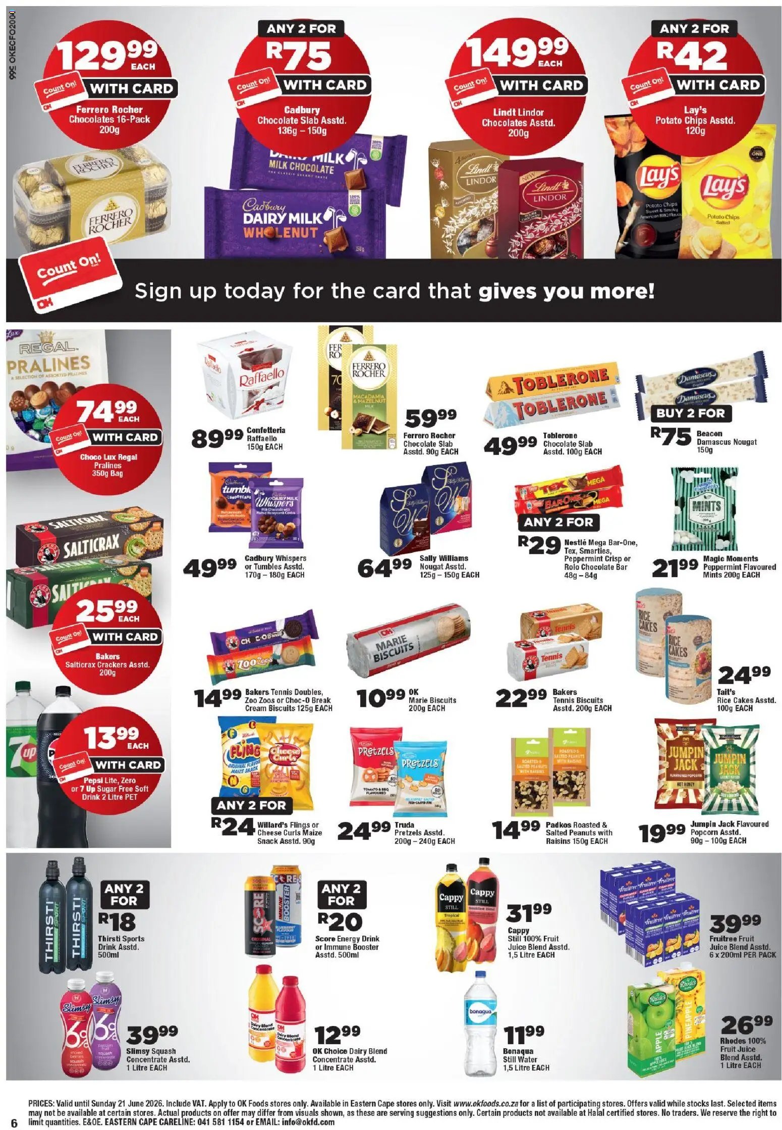 OK Foods - Eastern Cape - Specials