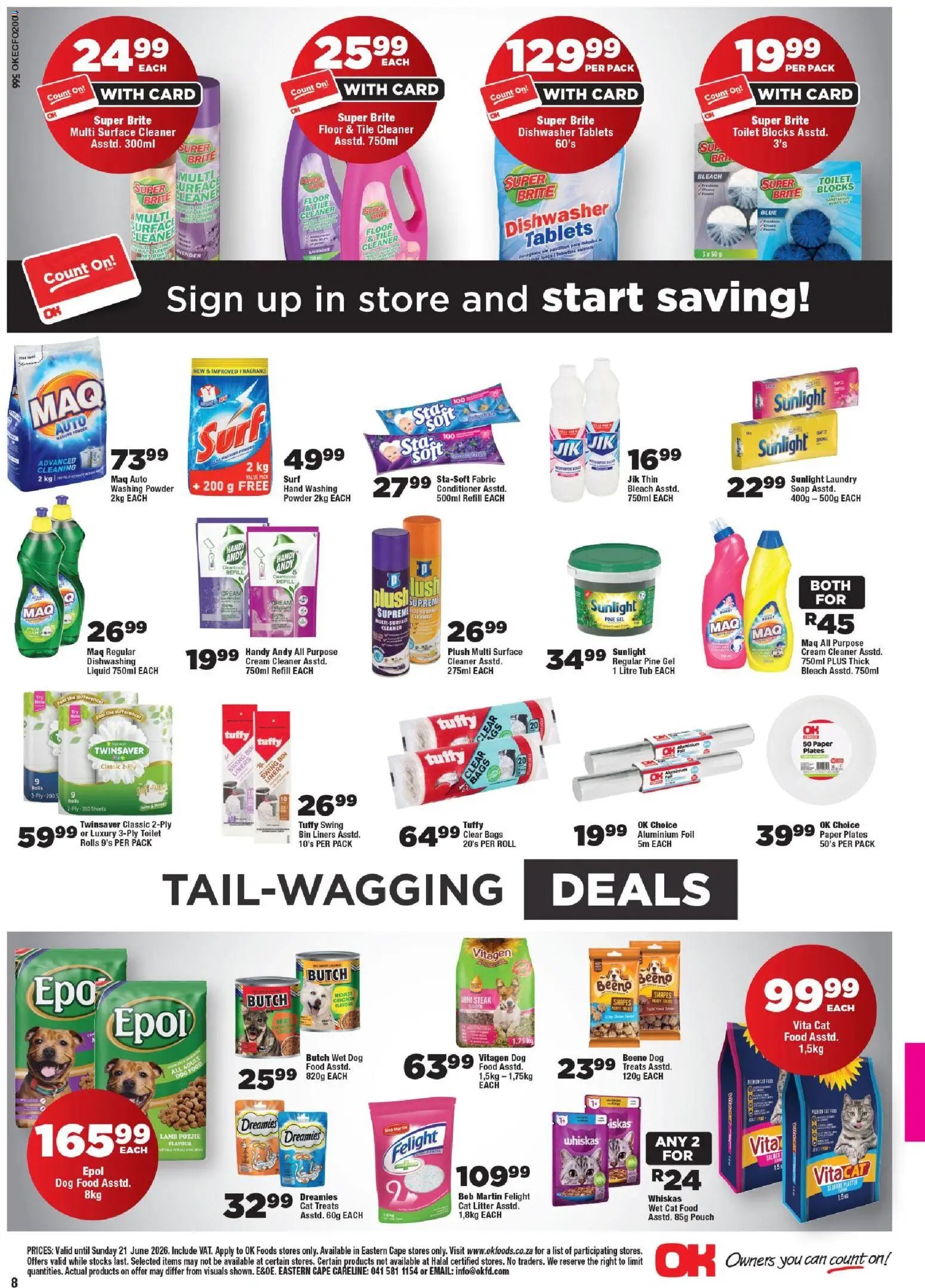 OK Foods - Eastern Cape - Specials