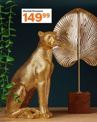Sheet Street Cheetah Ornament