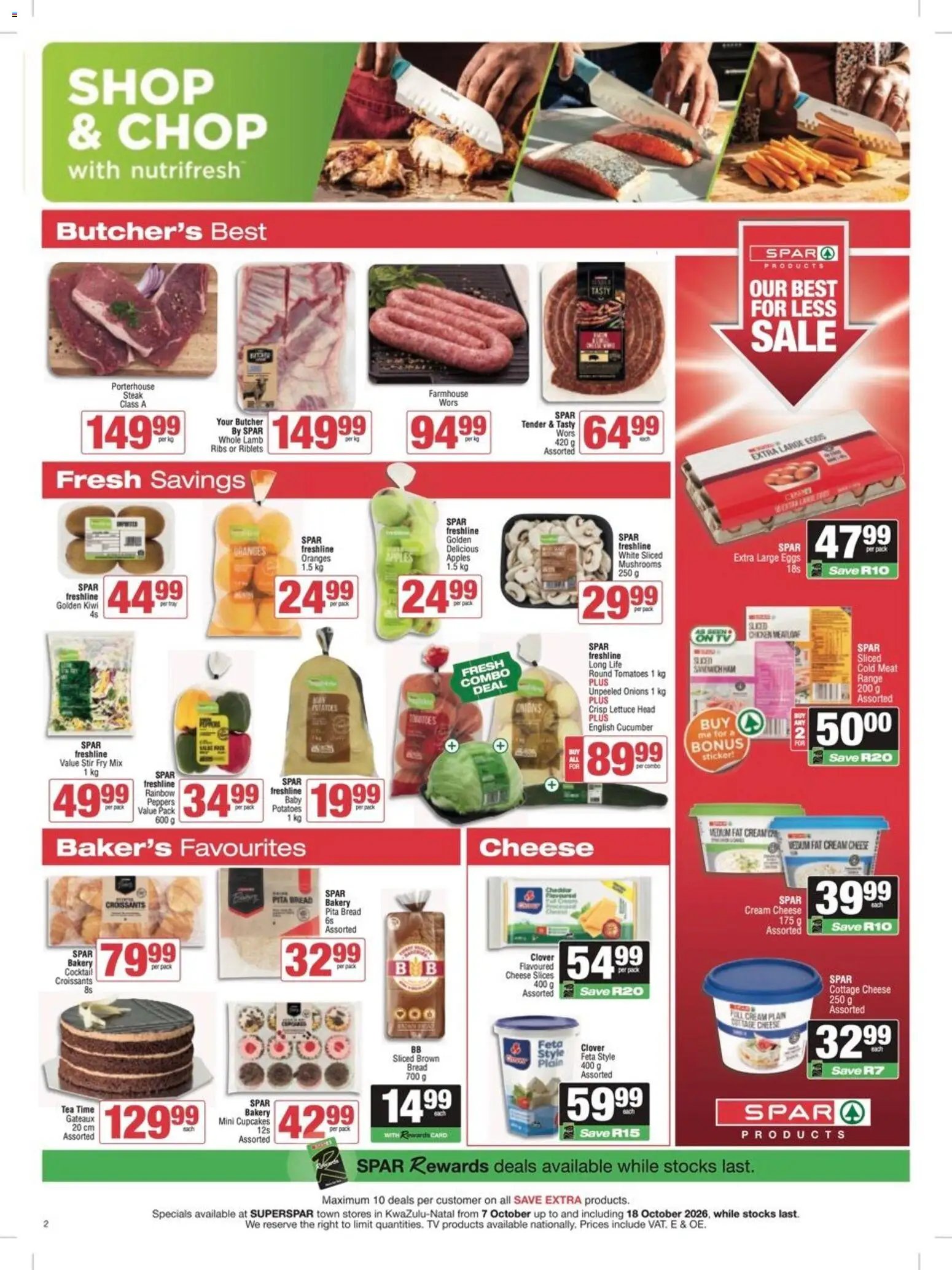 Superspar Specials