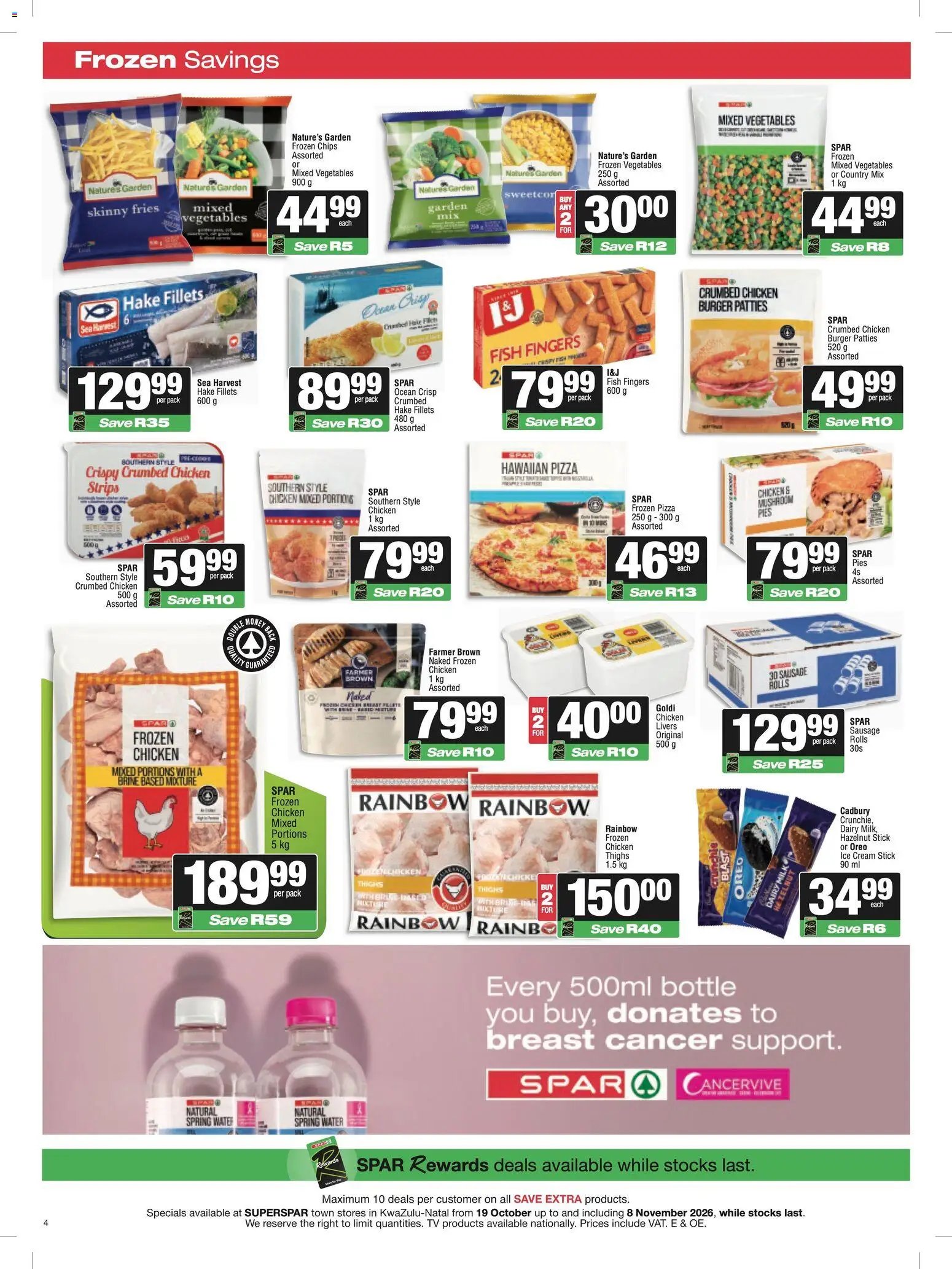 Superspar Specials