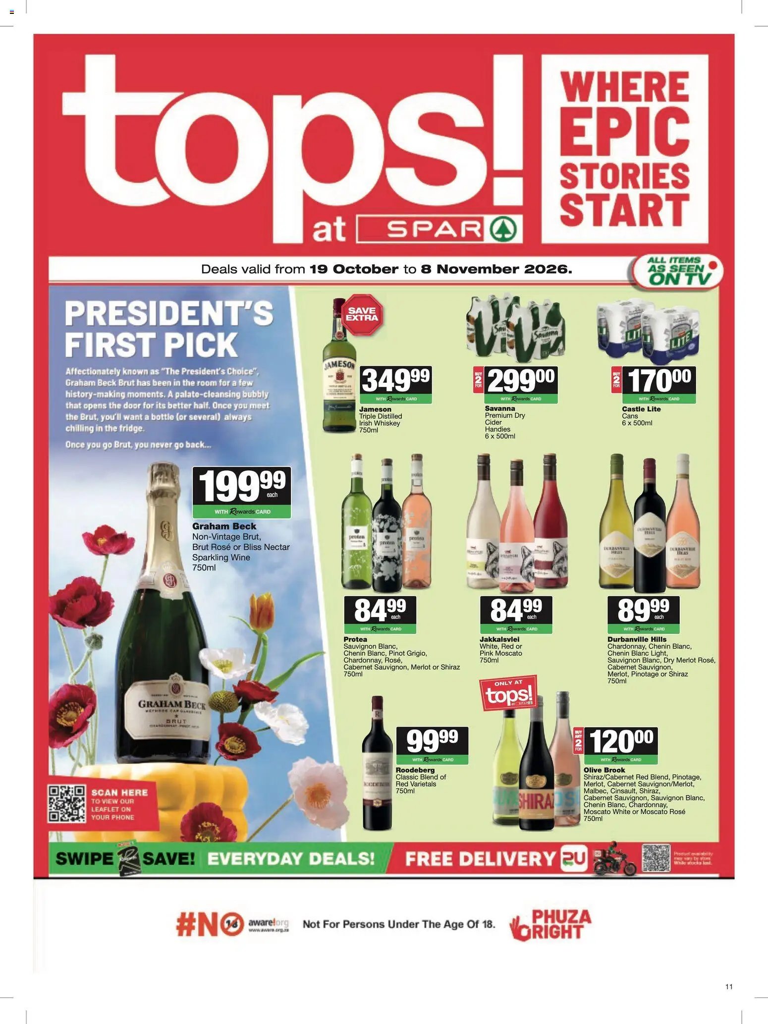 Superspar Specials