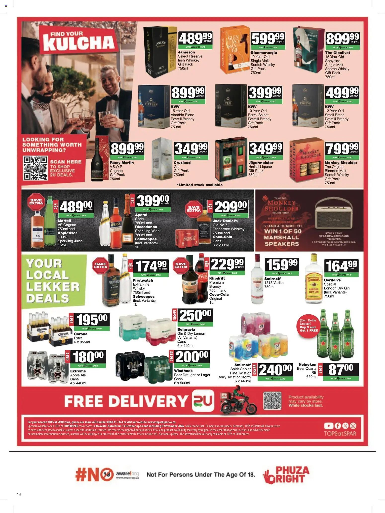 Superspar Specials