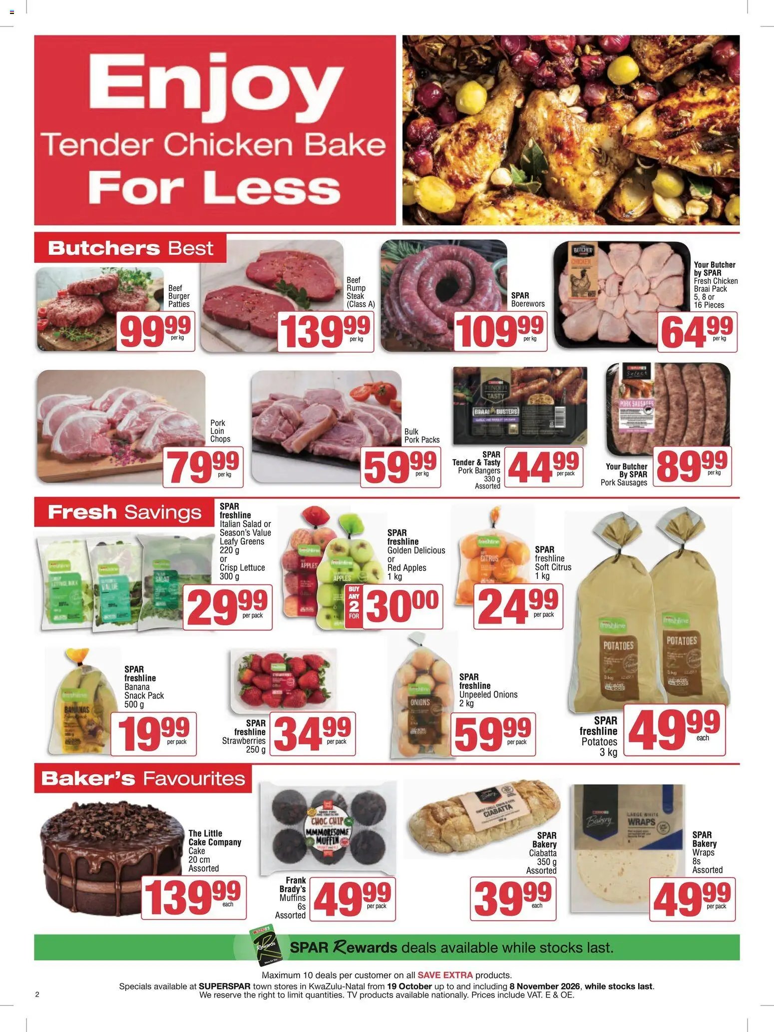 Superspar Specials