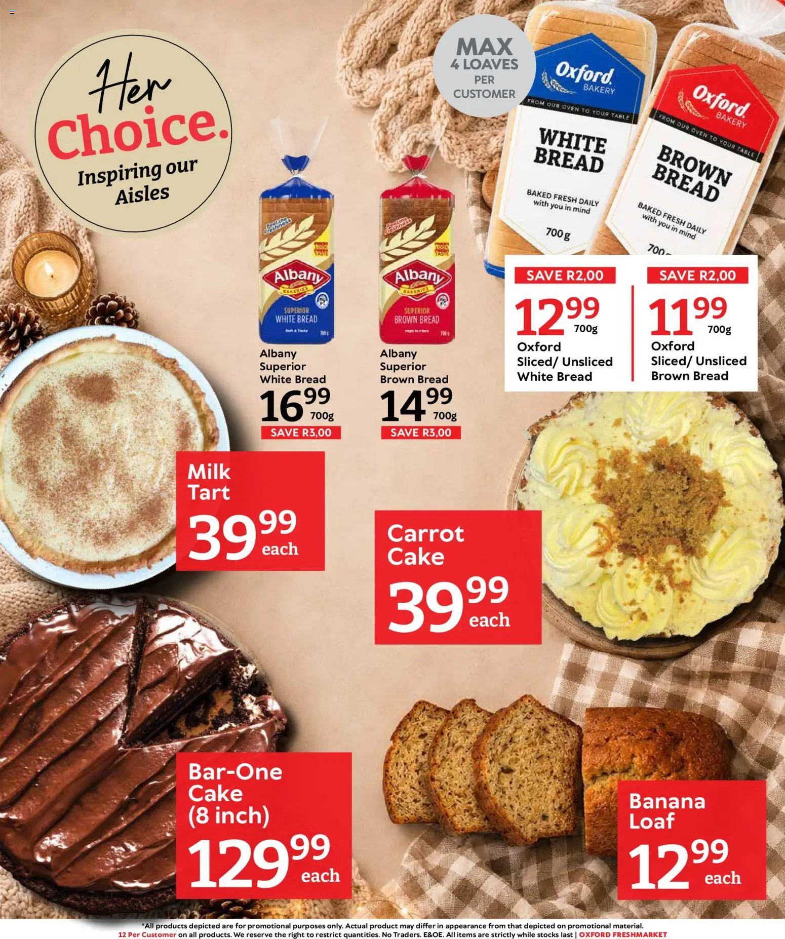 Oxford Freshmarket Specials