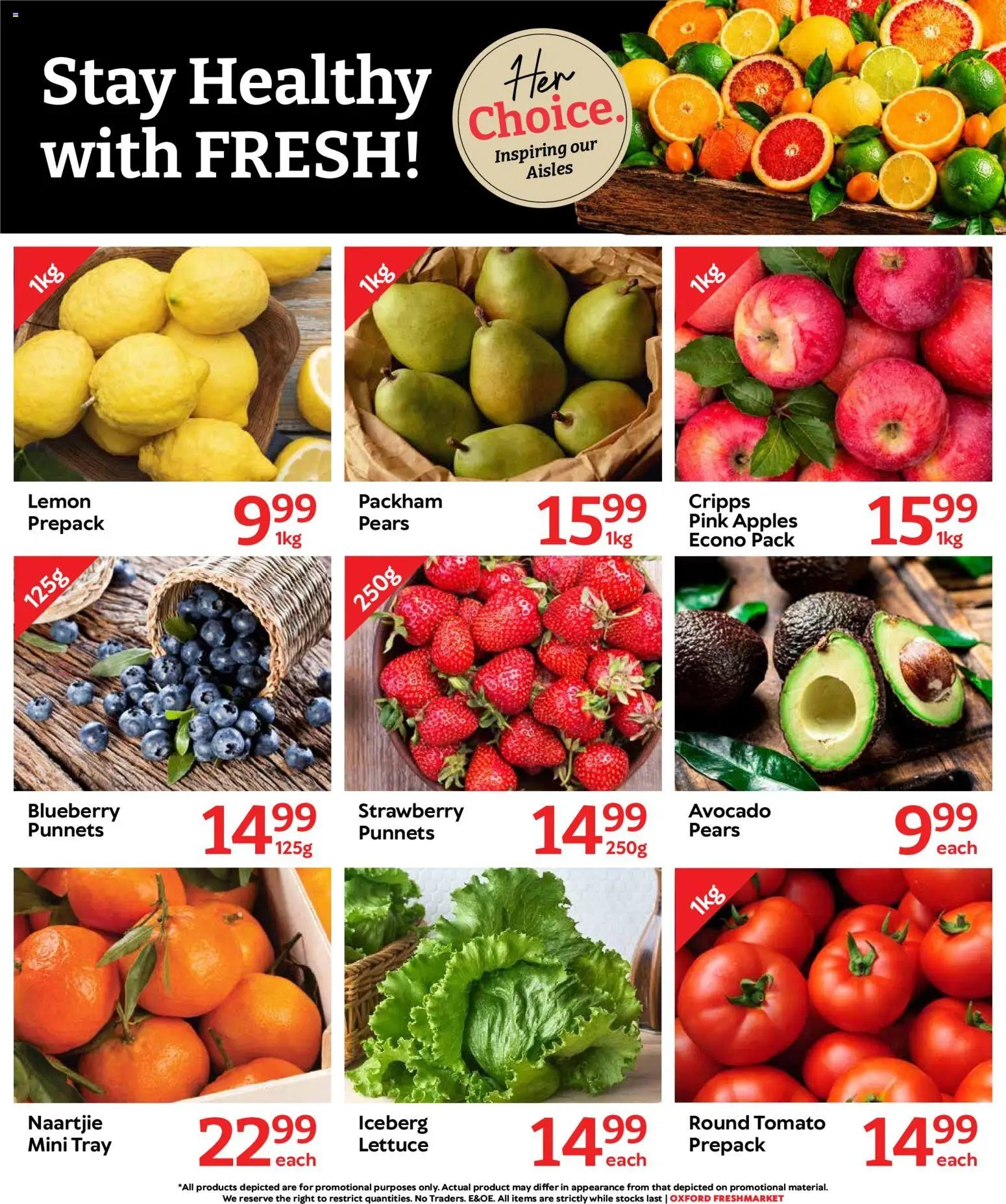 Oxford Freshmarket Specials