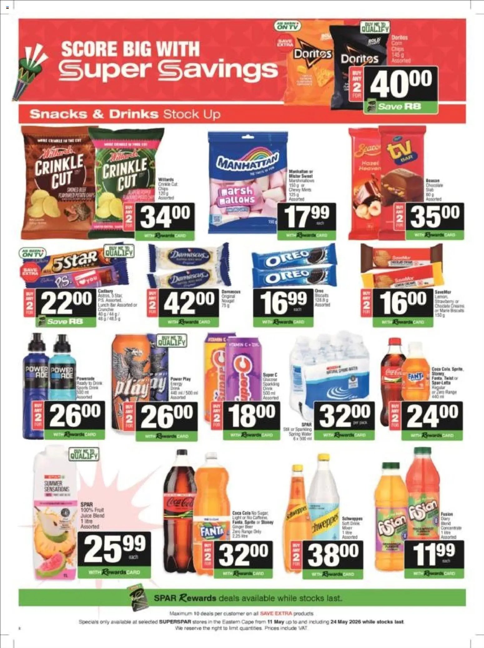 Superspar - Eastern Cape - Weekly Specials (2026-05-11 - 2026-05-24) | 2