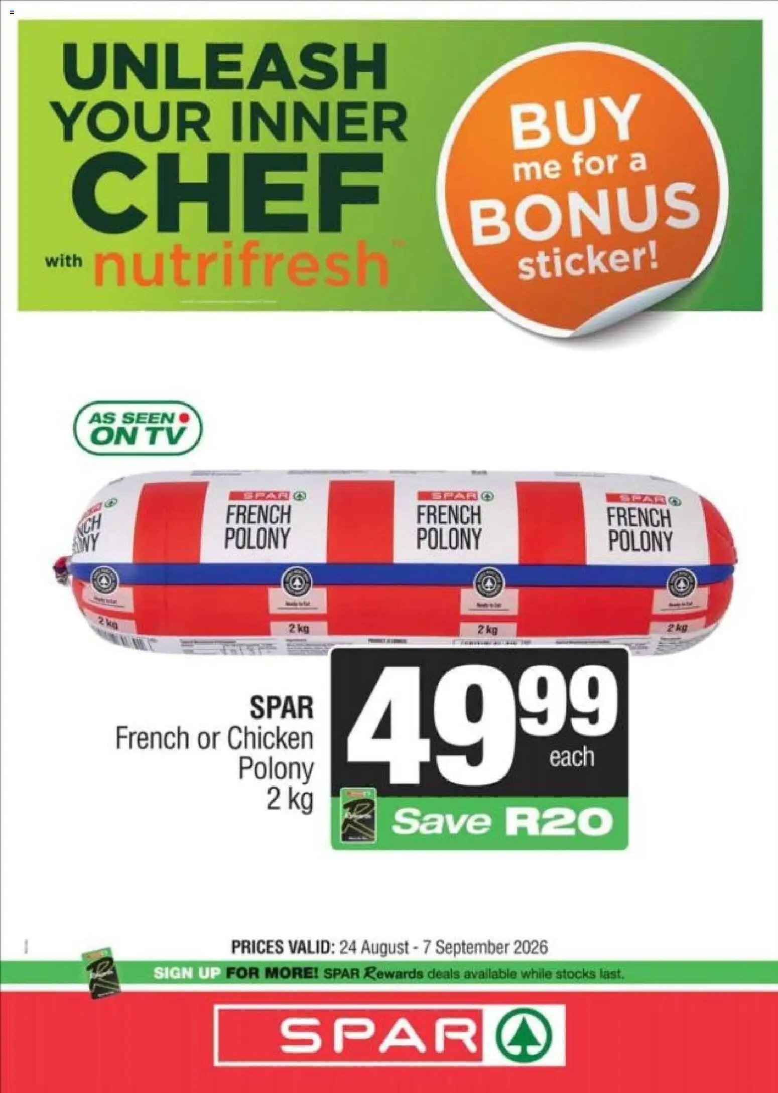 Spar Specials