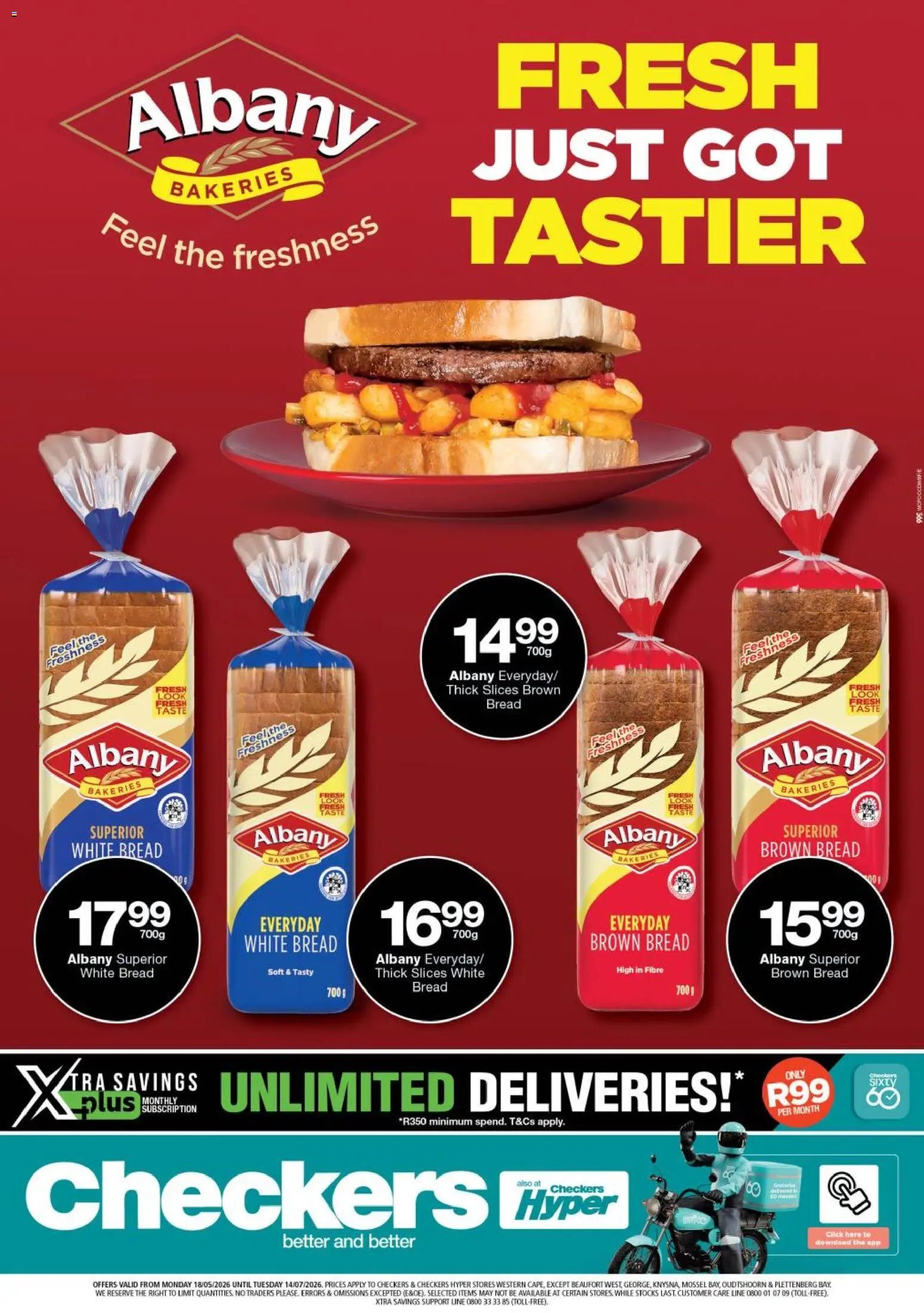 Checkers - Western Cape - Albany Promotion
