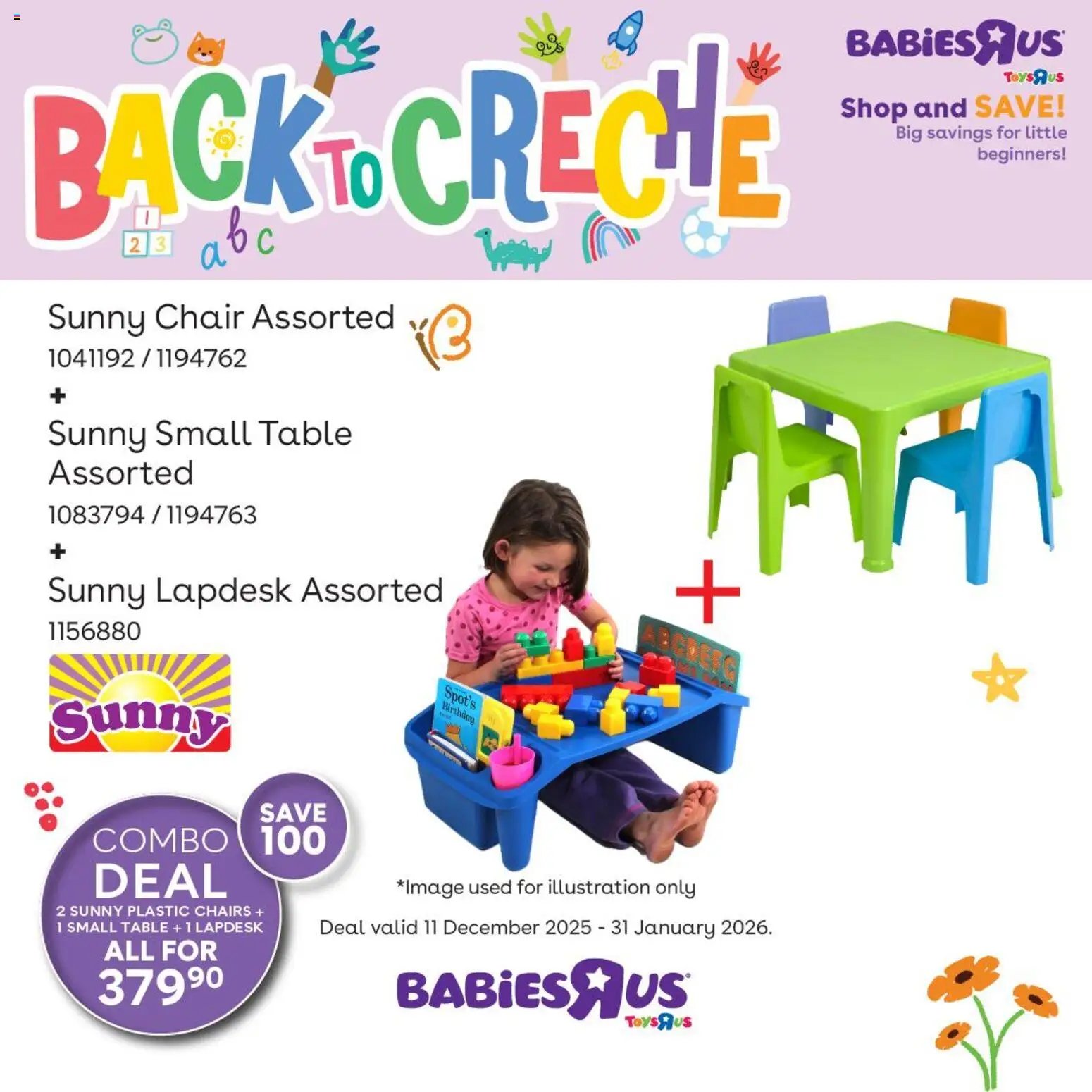 Babies R Us Back to Creche (2025-12-11 - 2026-01-31) | 6