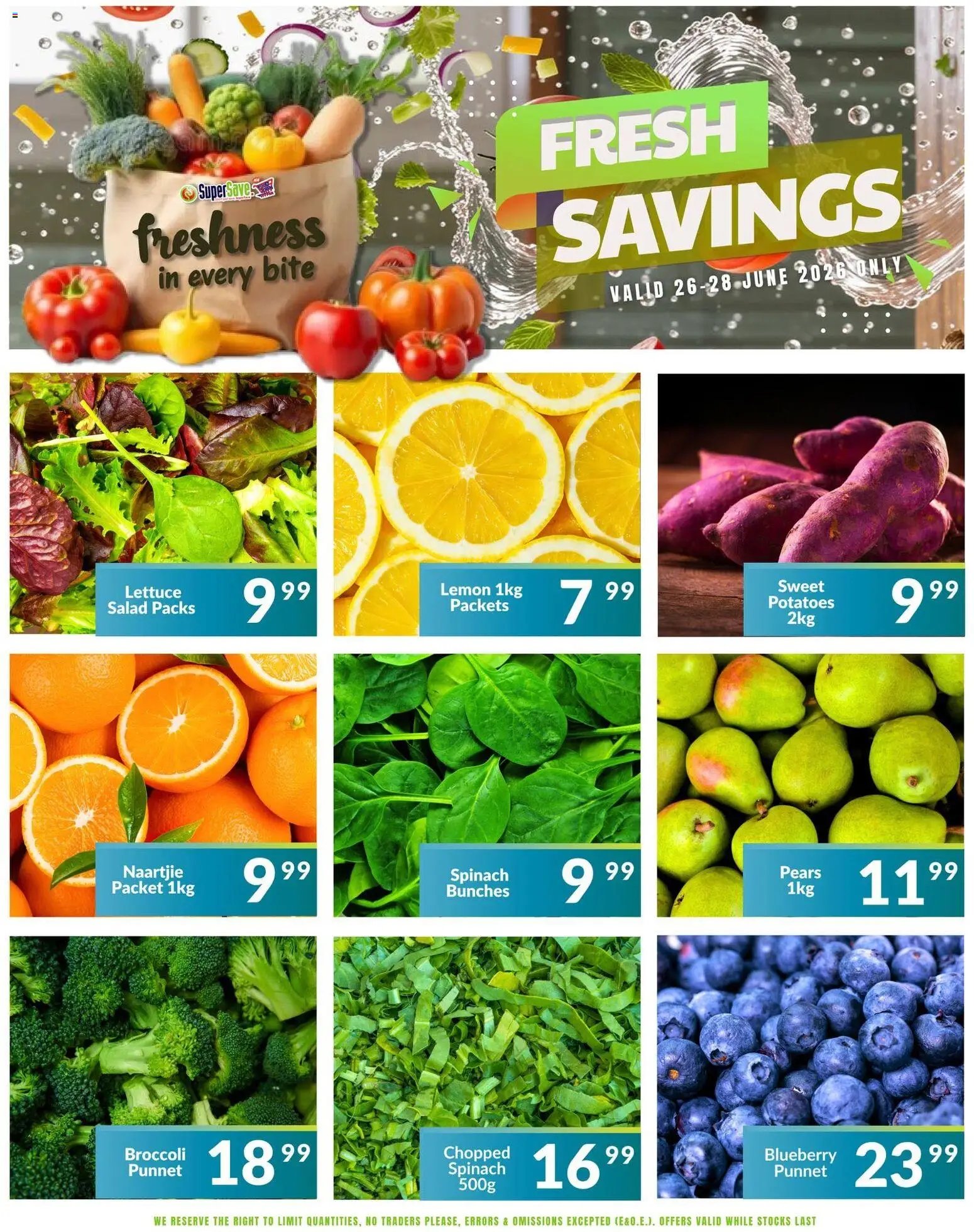 Super Save Fresh Savings