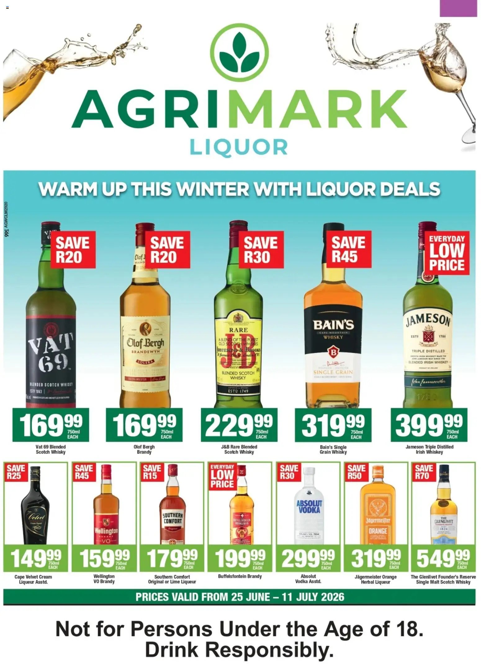 Agrimark Liquor Specials