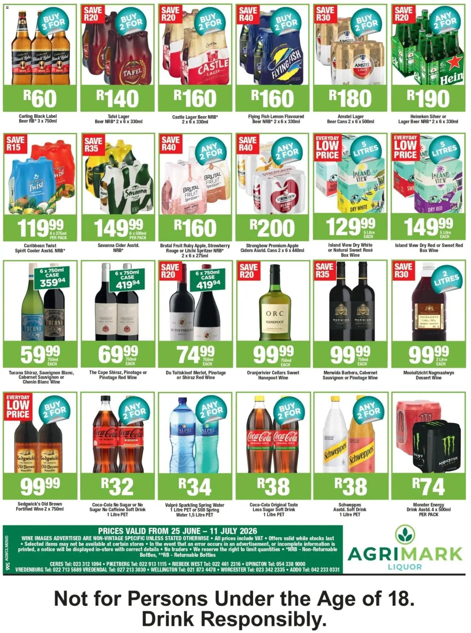 Agrimark Liquor Specials
