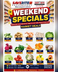 Saverite Weekend Specials