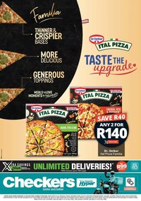 Checkers - Kwazulu Natal - Ital Pizza Promotion