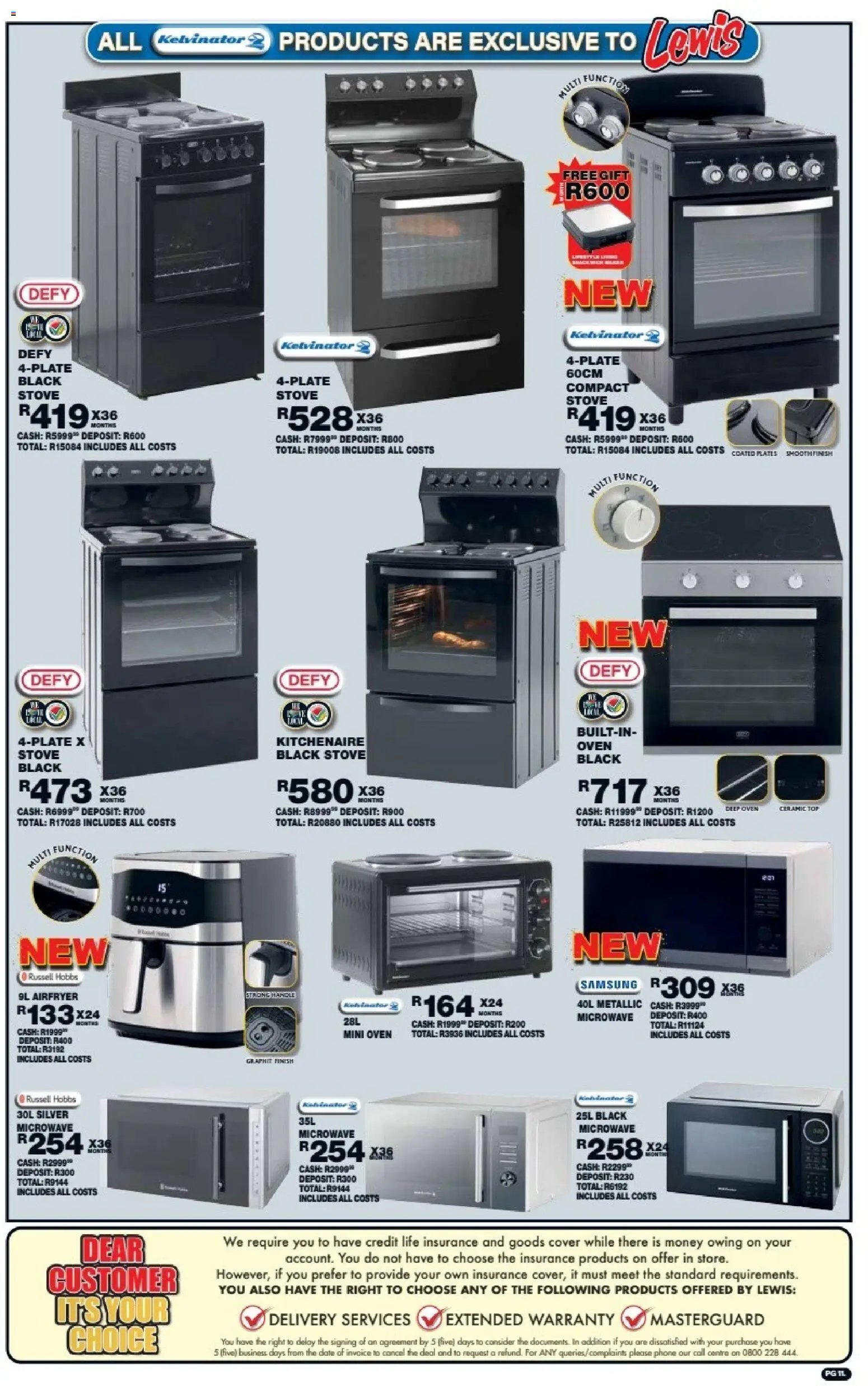 Lewis Stores Specials
