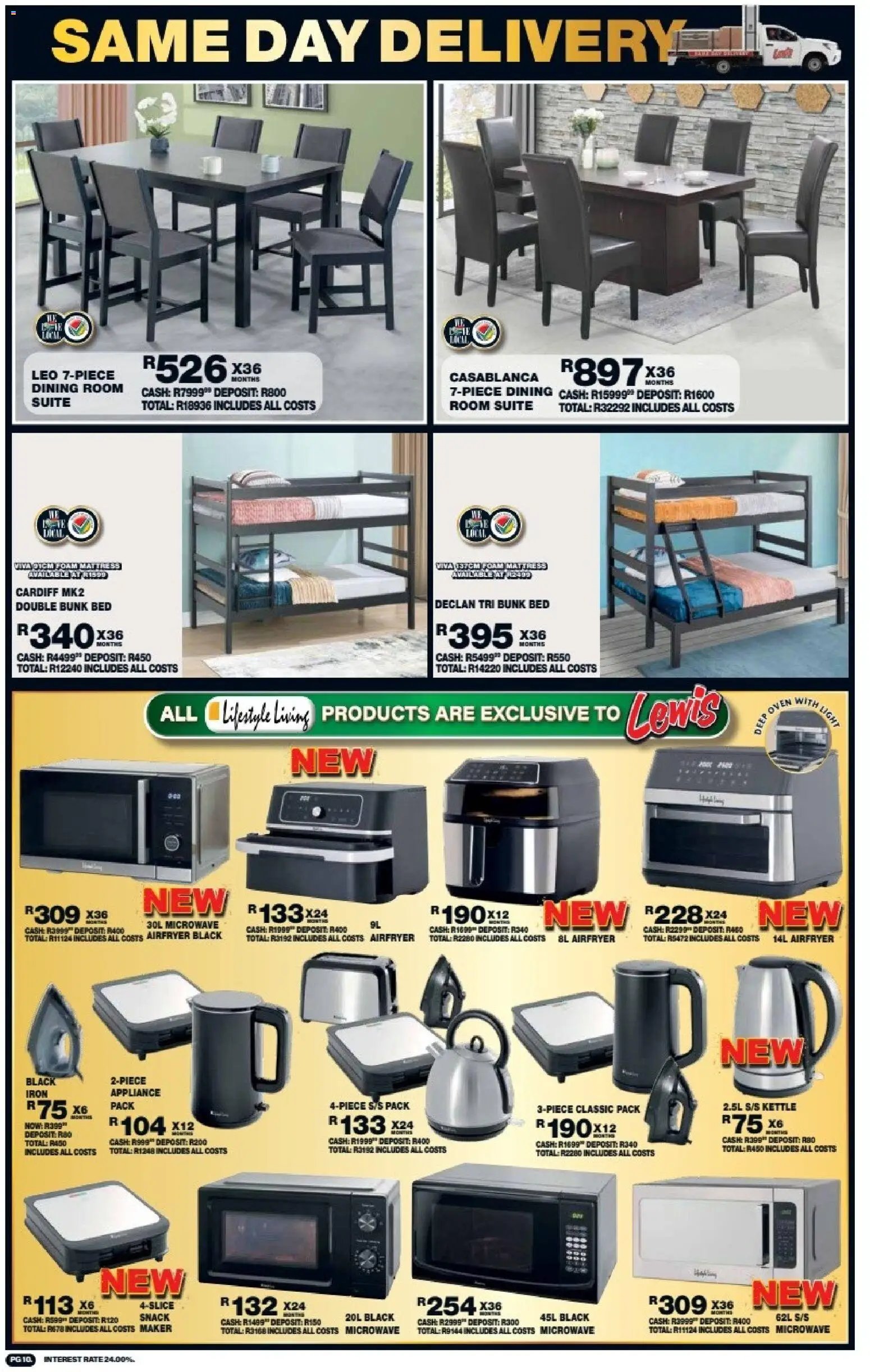 Lewis Stores Specials