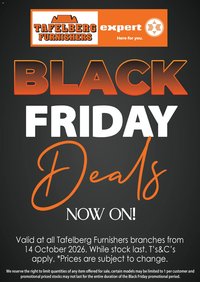Tafelberg Furnishers Black Friday flipbook