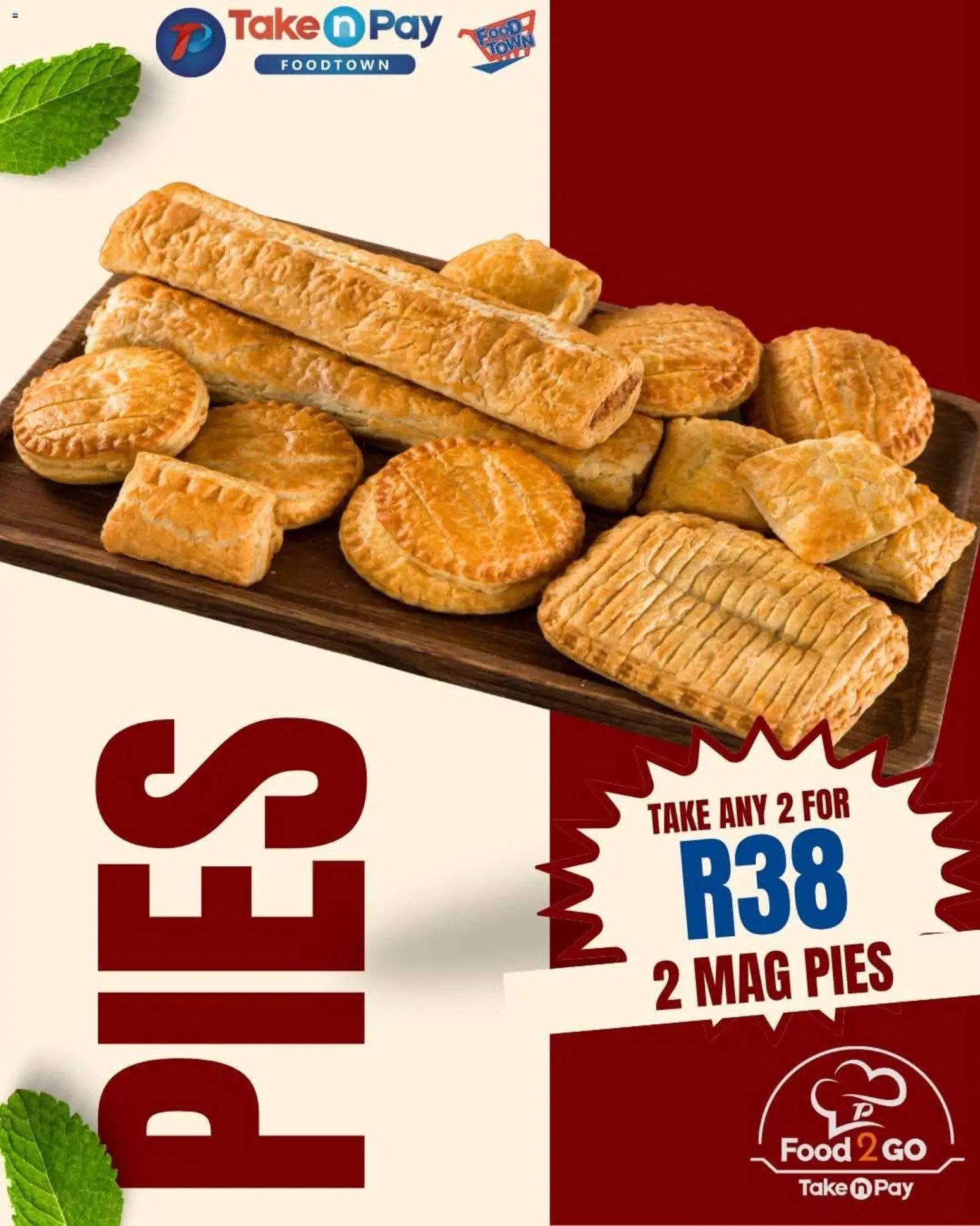 Take n Pay Food 2 Go Specials