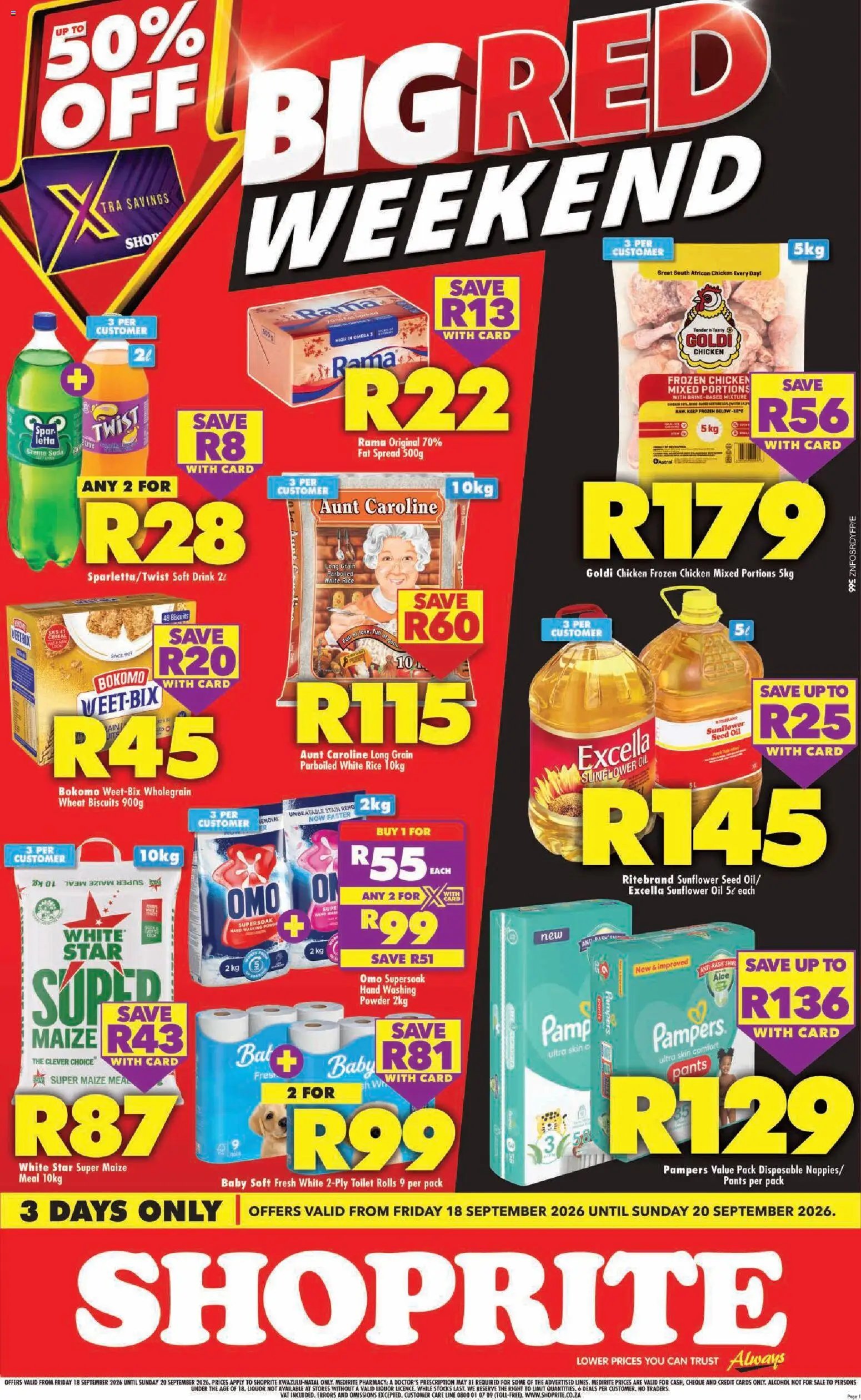 Shoprite Big Red Weekend