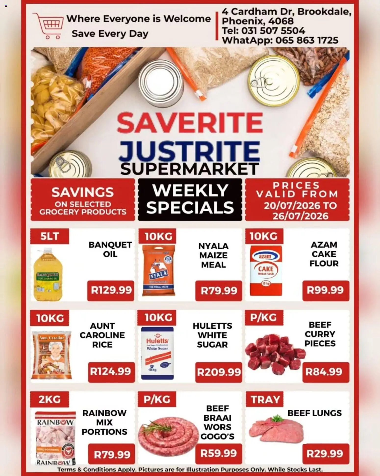 Saverite Specials