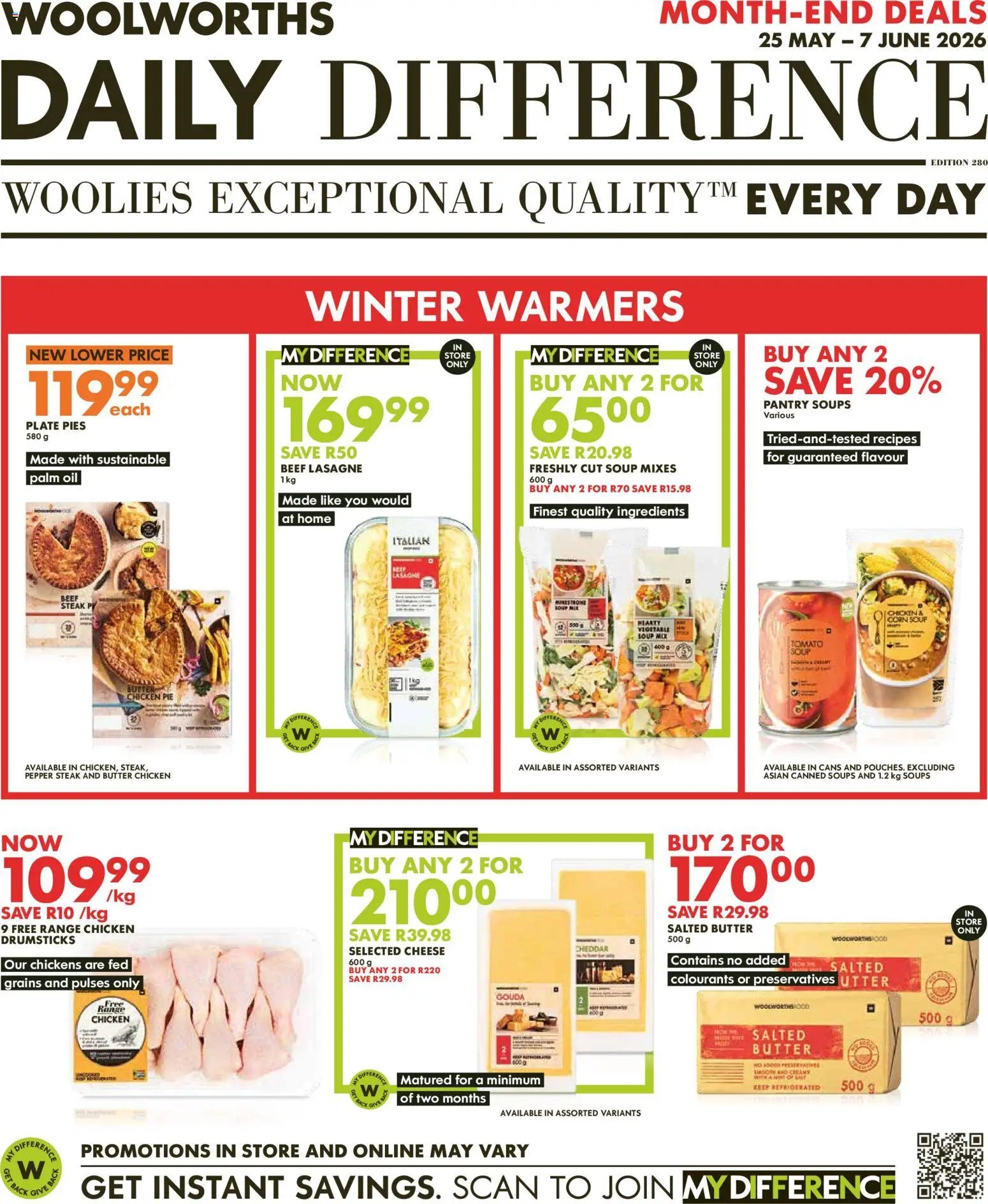 Woolworths Daily Difference - Western Cape