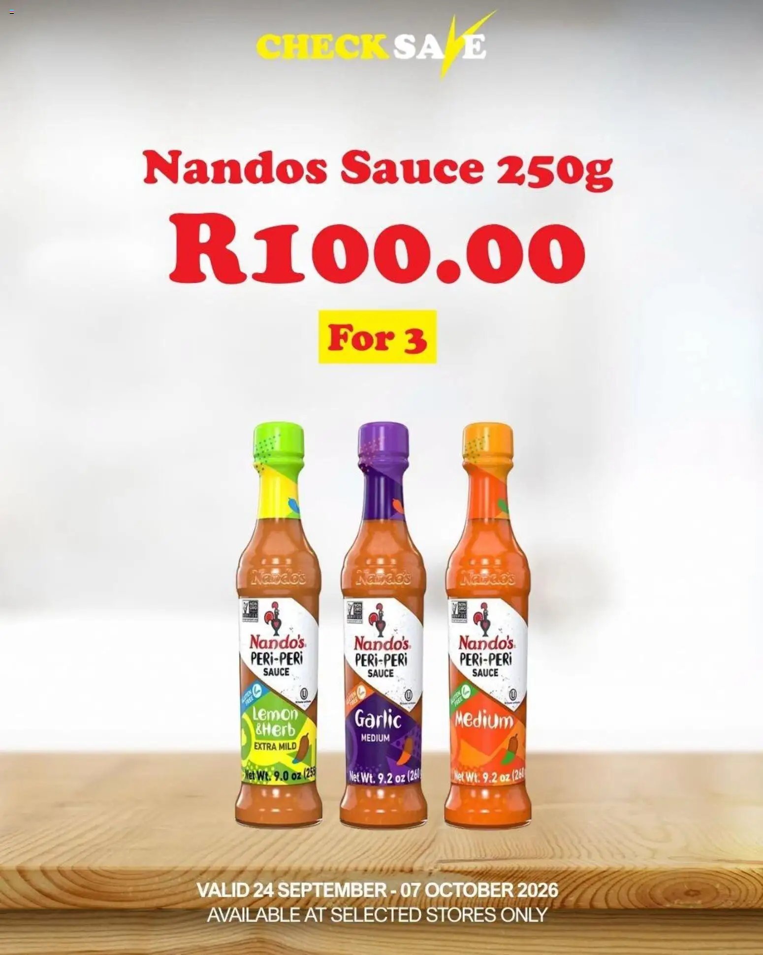 Check Save Specials