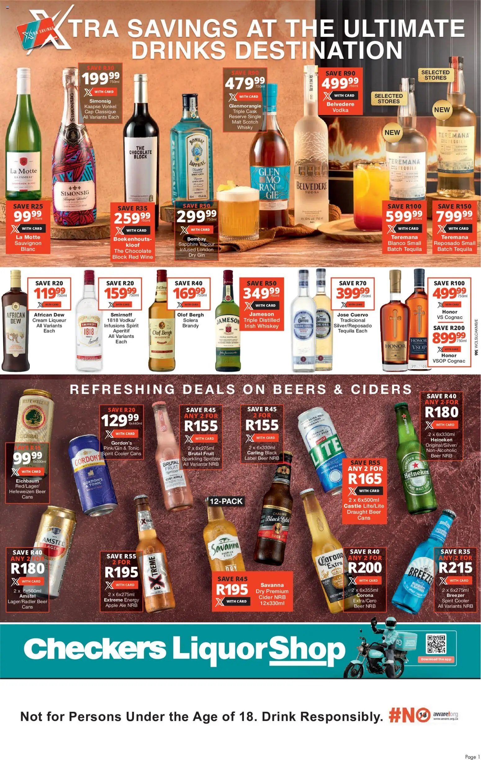 Checkers Western Cape - LiquorShop May Month-End Promotiona