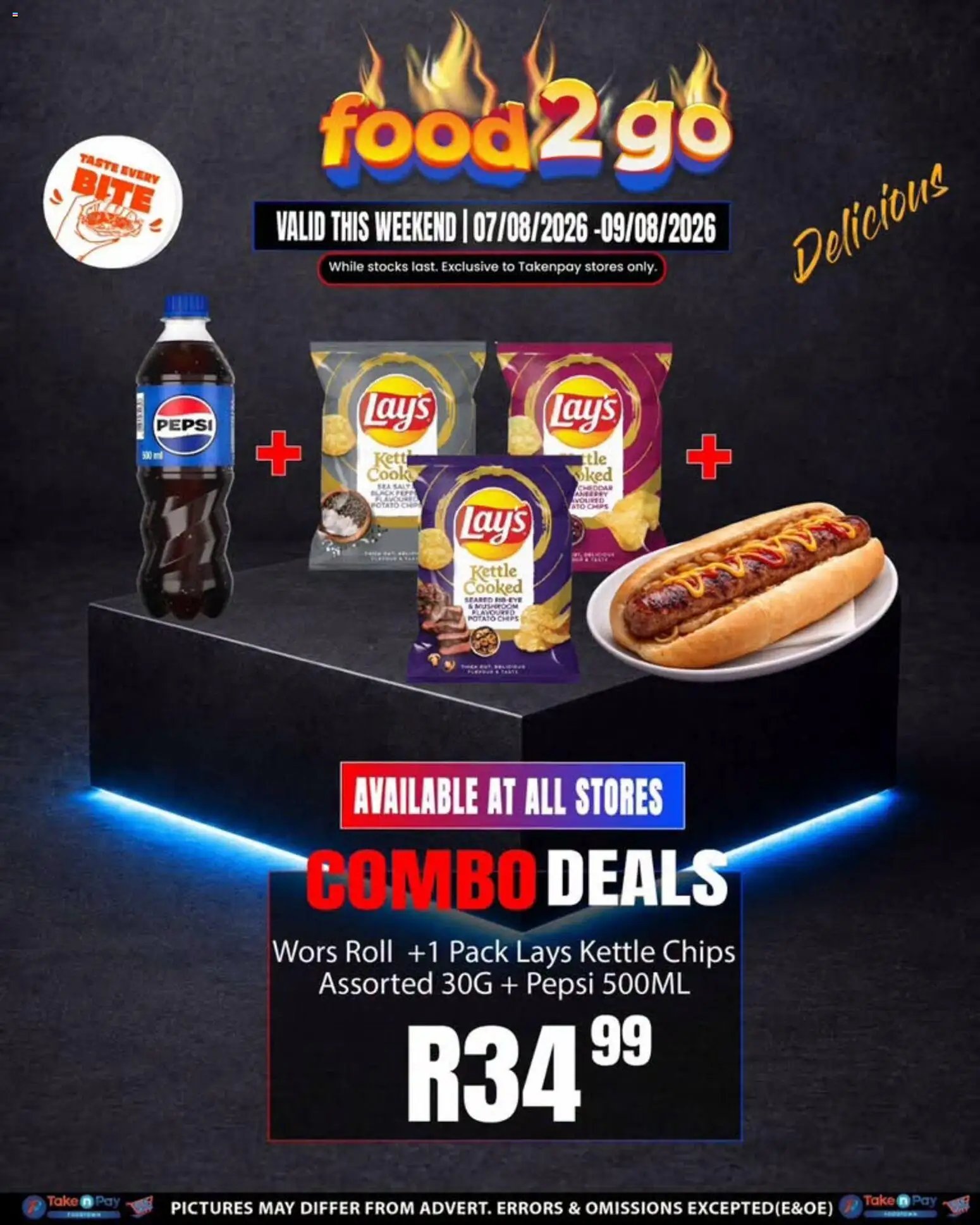 Take n Pay Food2Go favourites