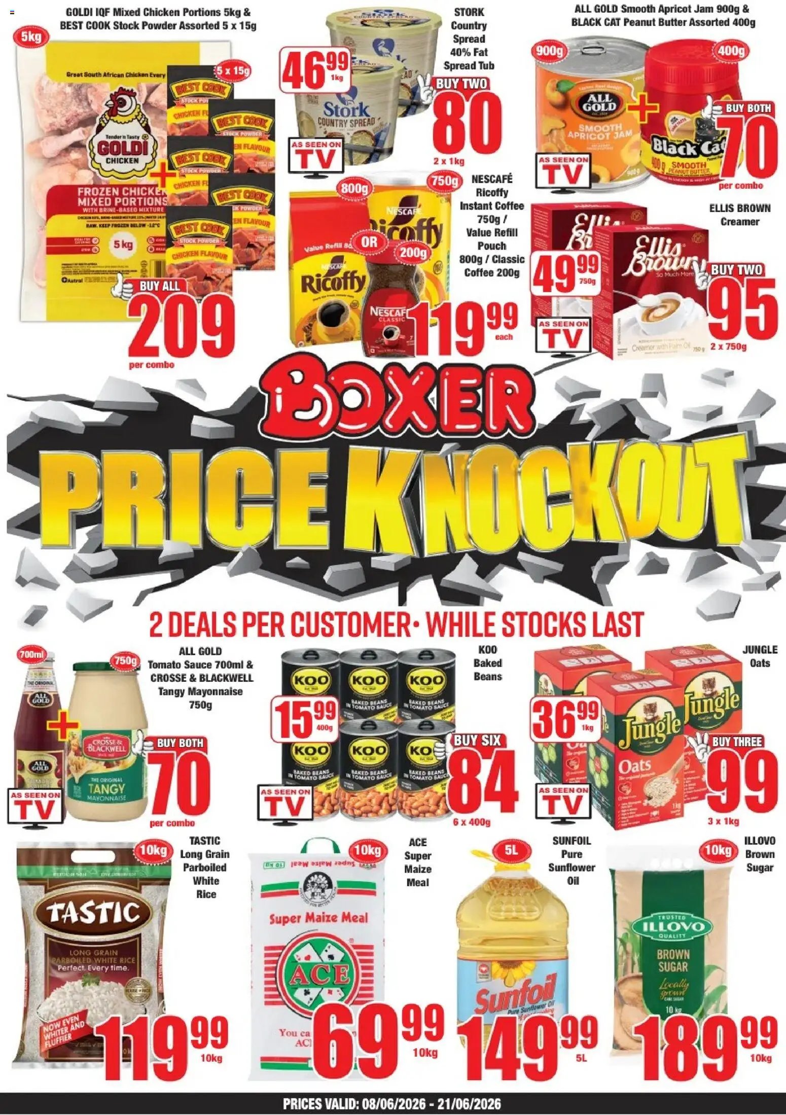 Boxer KwaZulu-Natal - Specials
