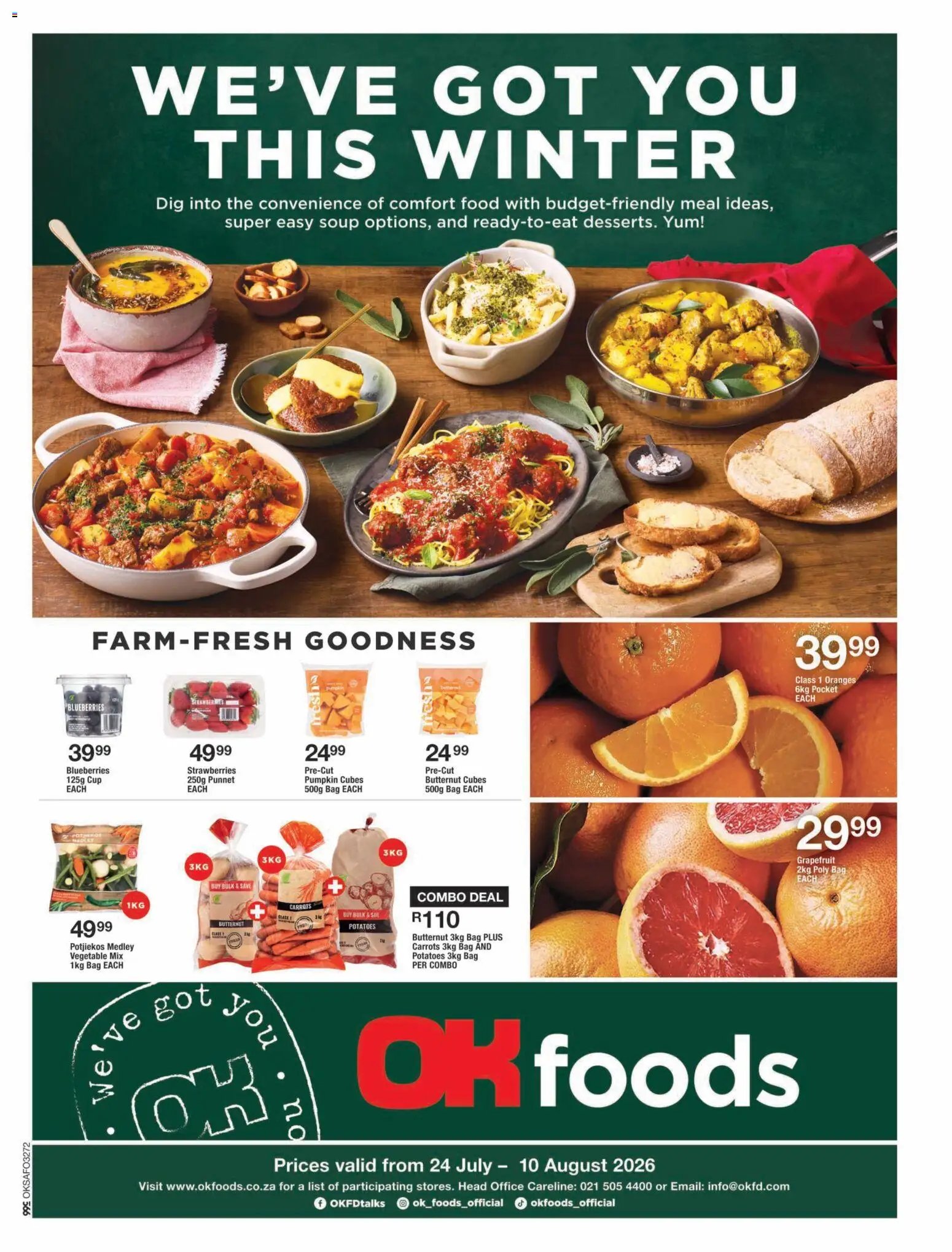 OK Foods - Winter Specials