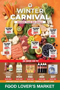 Food Lover's Market Eastern Cape - Winter Carnival