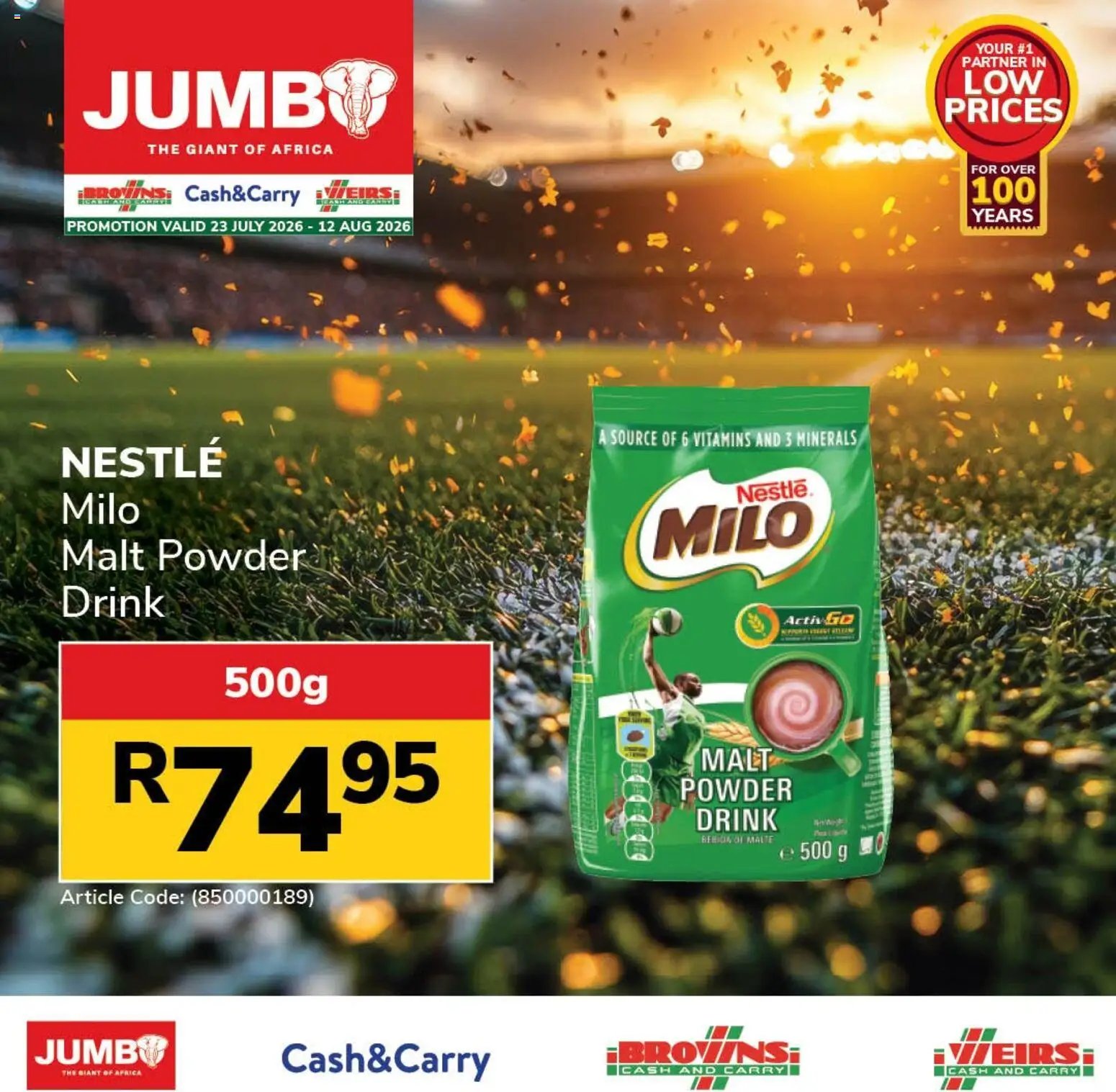 Jumbo Specials