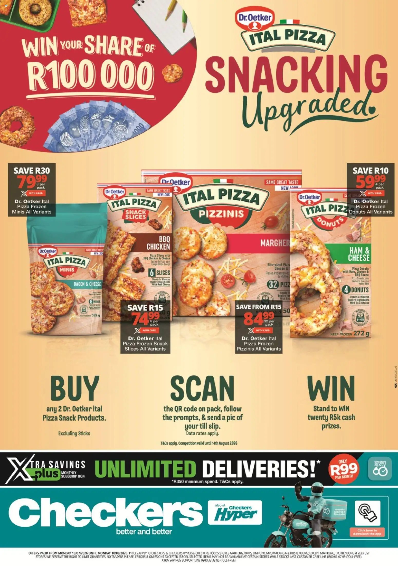 Checkers - Gauteng - Ital Pizza Promotion