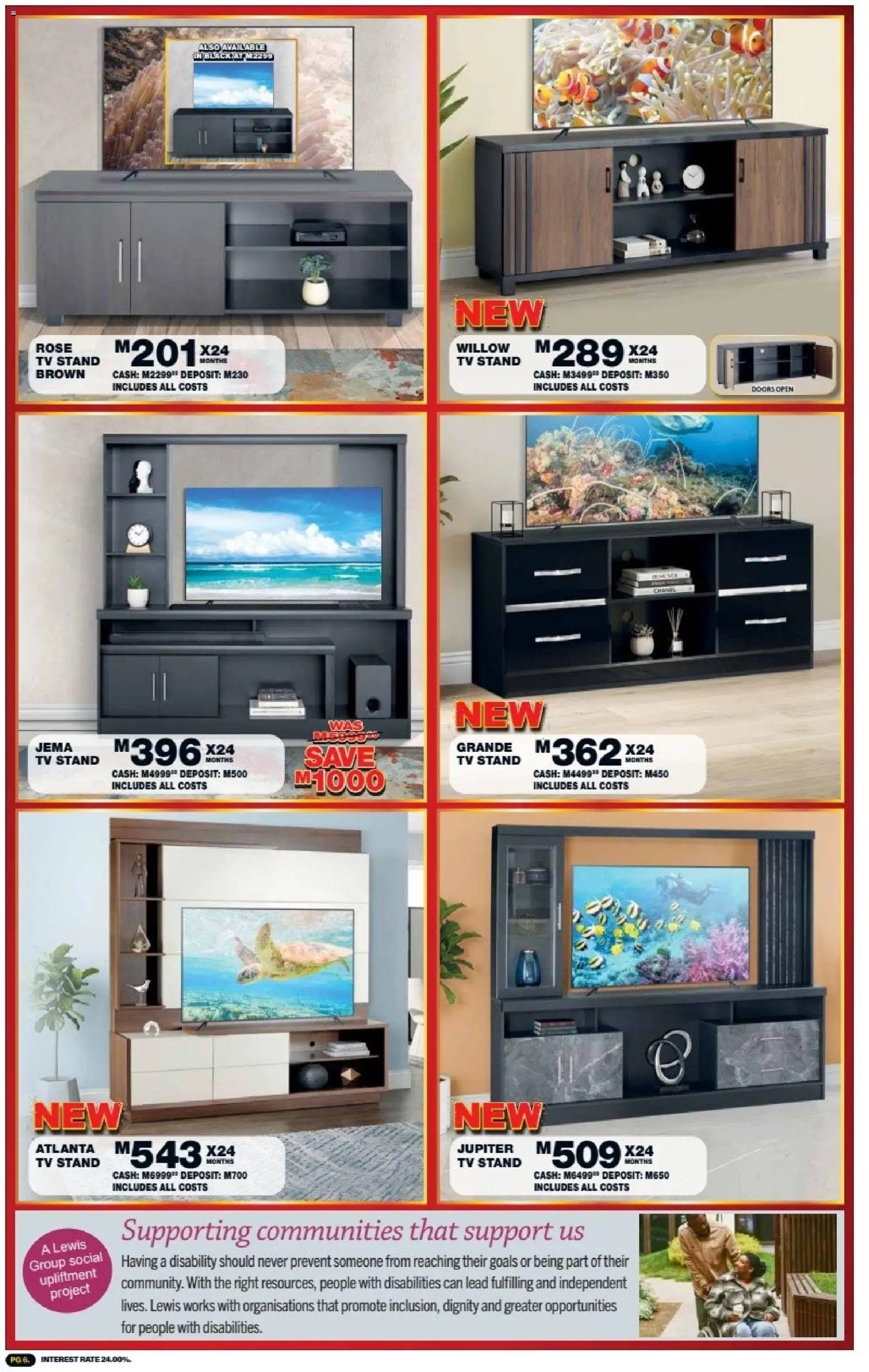 Lewis Stores Lesotho Brochure