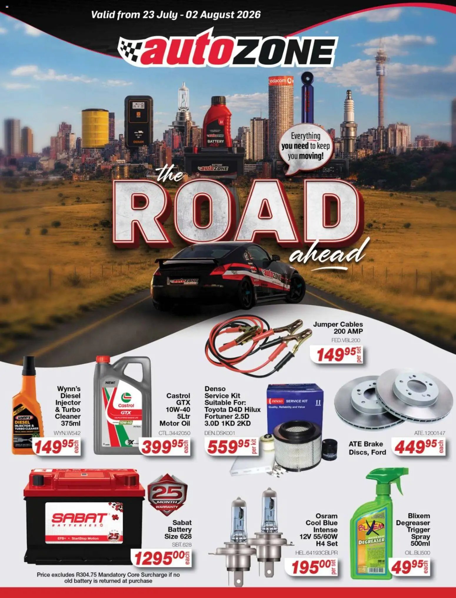 AutoZone Specials